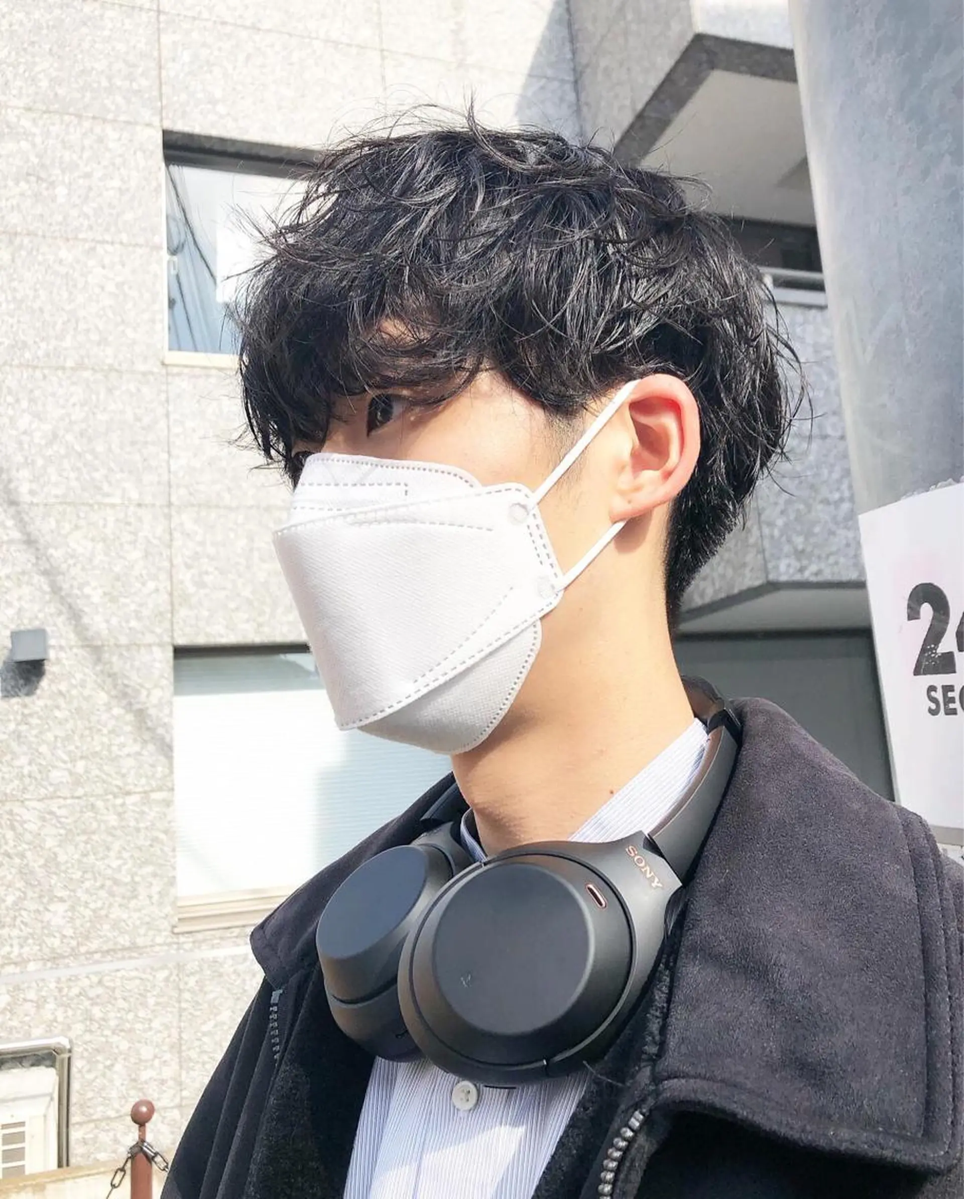 ヘアアレンジ メンズ マッシュ メンズパーマ カット トリートメント ヘアセット メンズ特化✂️栗原 侑也のヘアスタイル