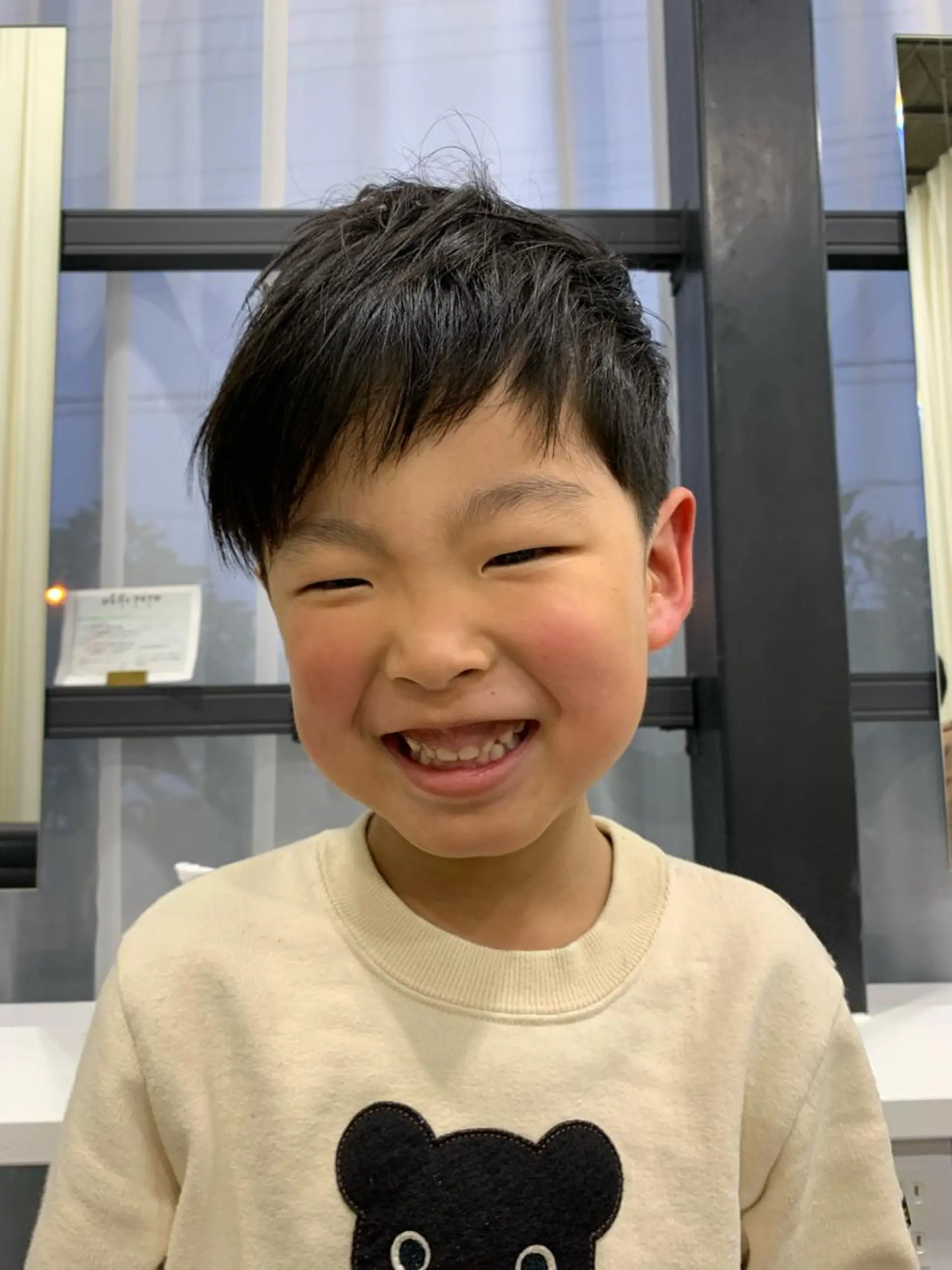 ショート キッズ 笠原 敦司のヘアスタイル