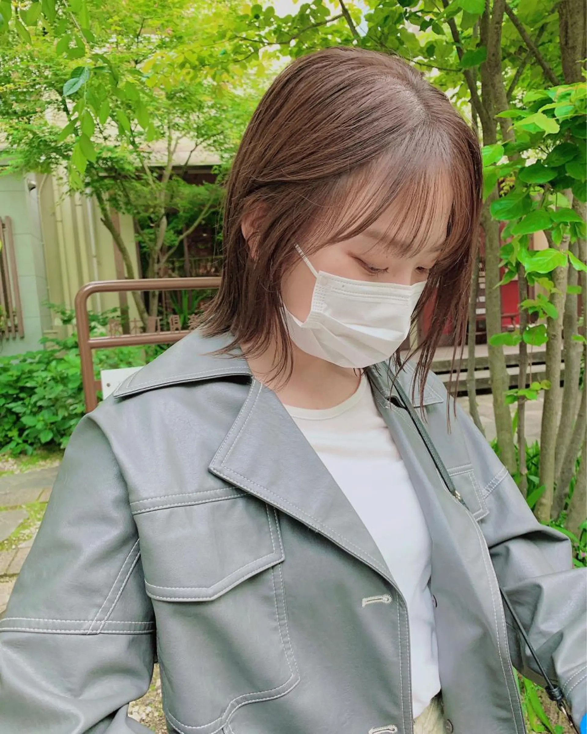 ショート カラー 切りっぱなしボブ ショートボブ ハンサムショート ベリーショート ボブ Spiel KOMOのヘアスタイル