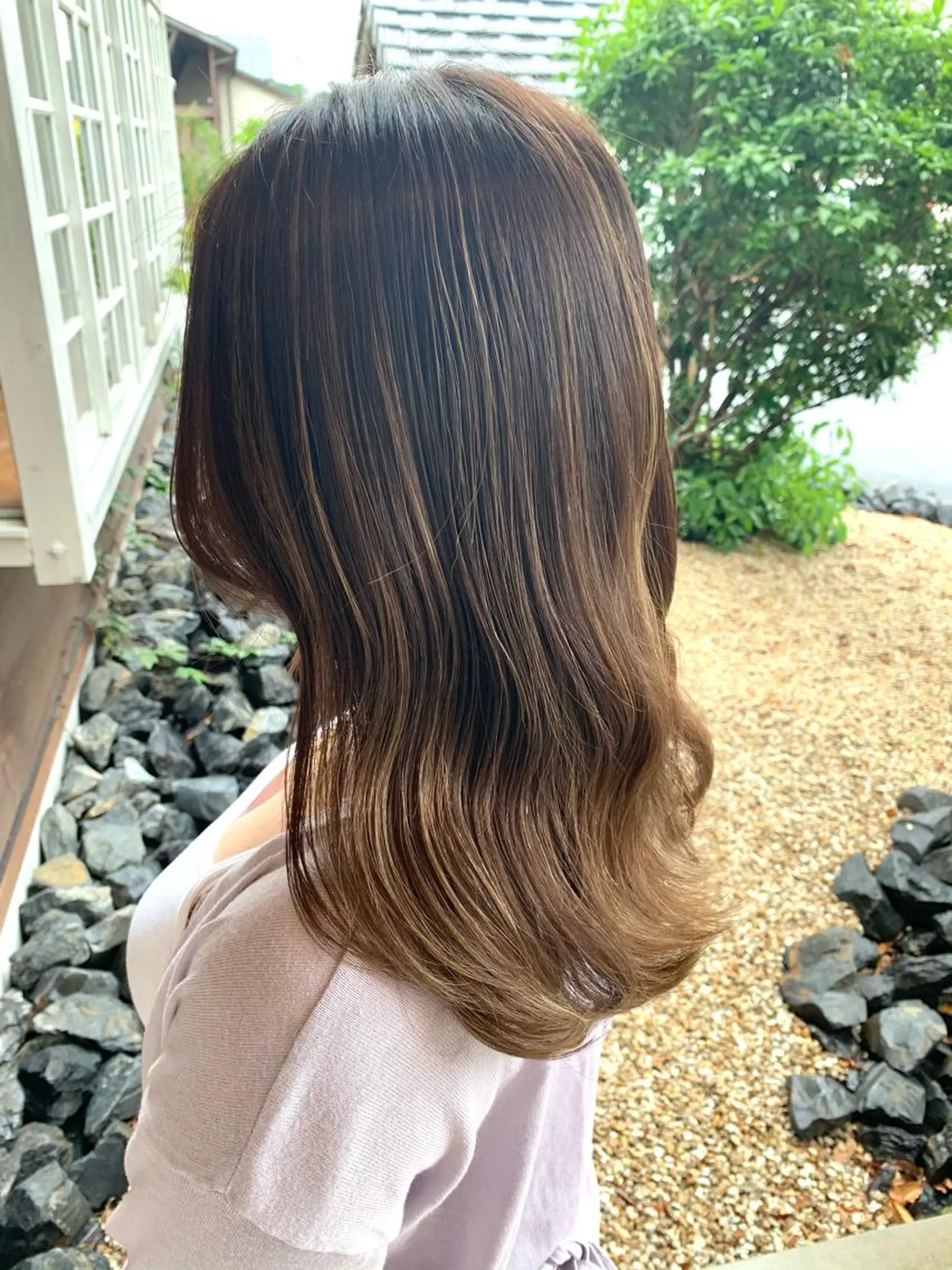 ミディアム カラー ヘアアレンジ Artist 藤﨑紘成のヘアスタイル