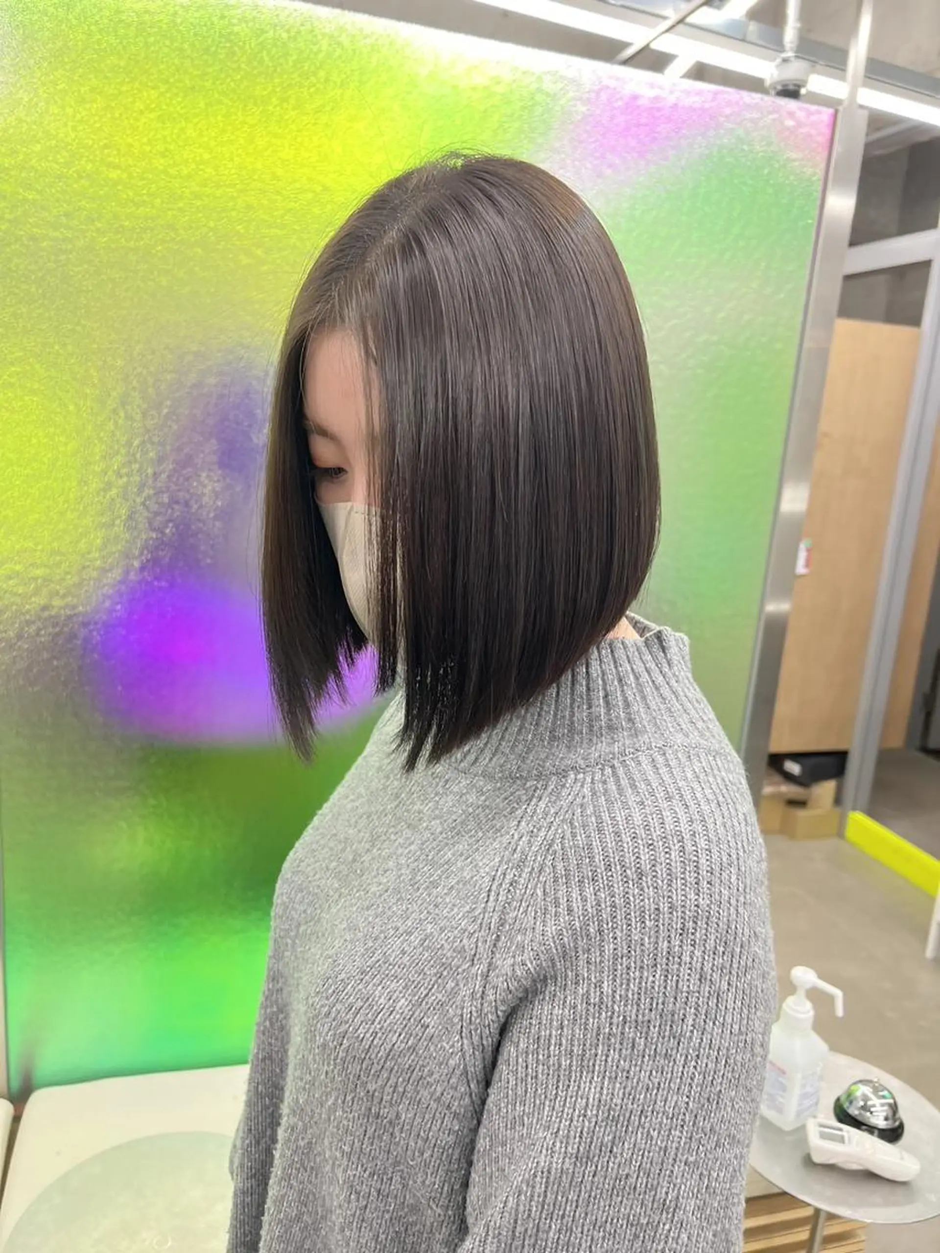 ショート カラー パーマ ヘアアレンジ アディクシーカラー ケアカラー 髪質改善 トリートメント ストレートパーマ カット ヘアカラー トリートメント 【ヘアケア特化型】 newi天王寺のヘアスタイル