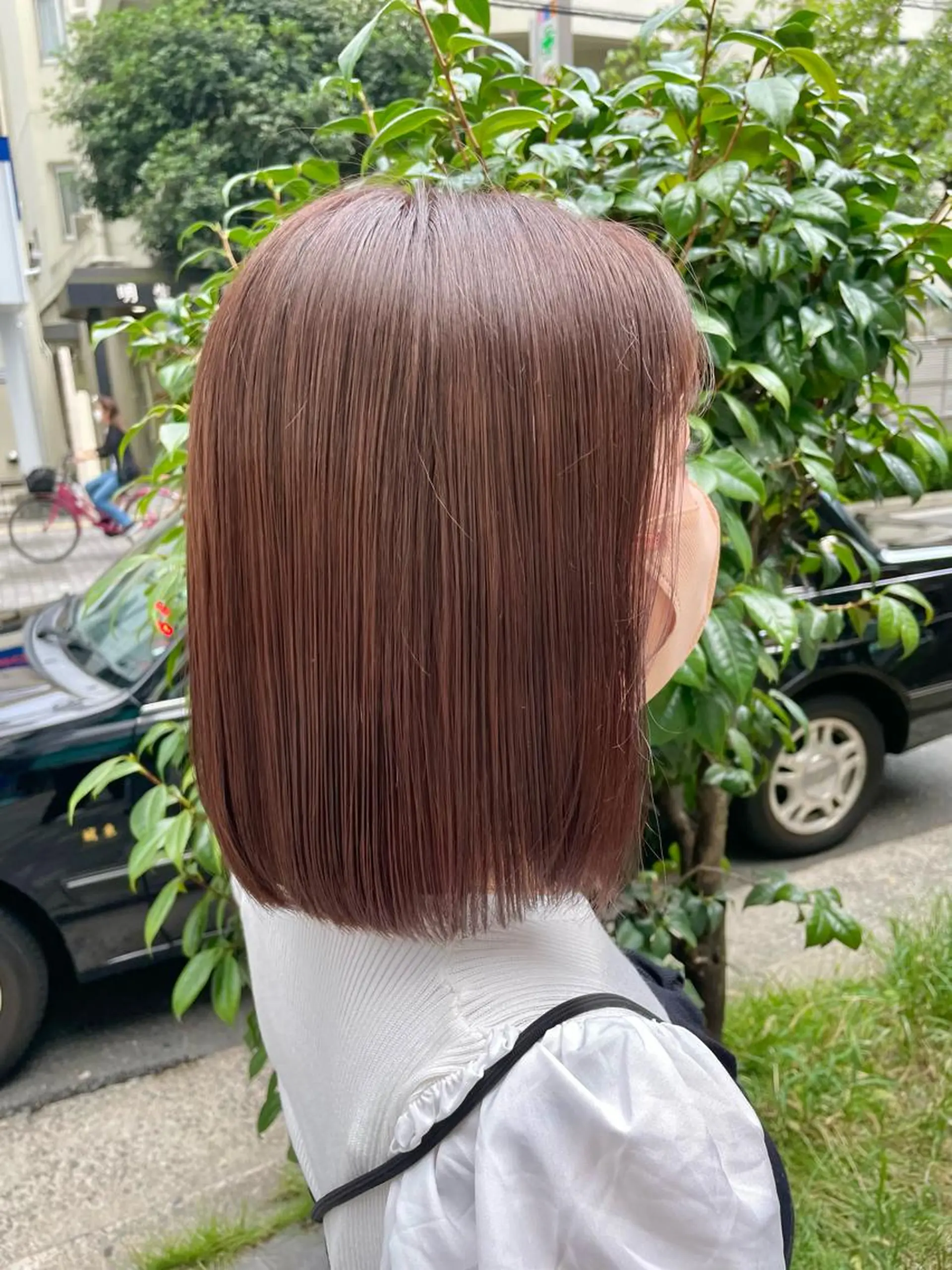 ショート カラー Hika.ハイトーン 髪質改善🩵ᩚ🫧のヘアスタイル