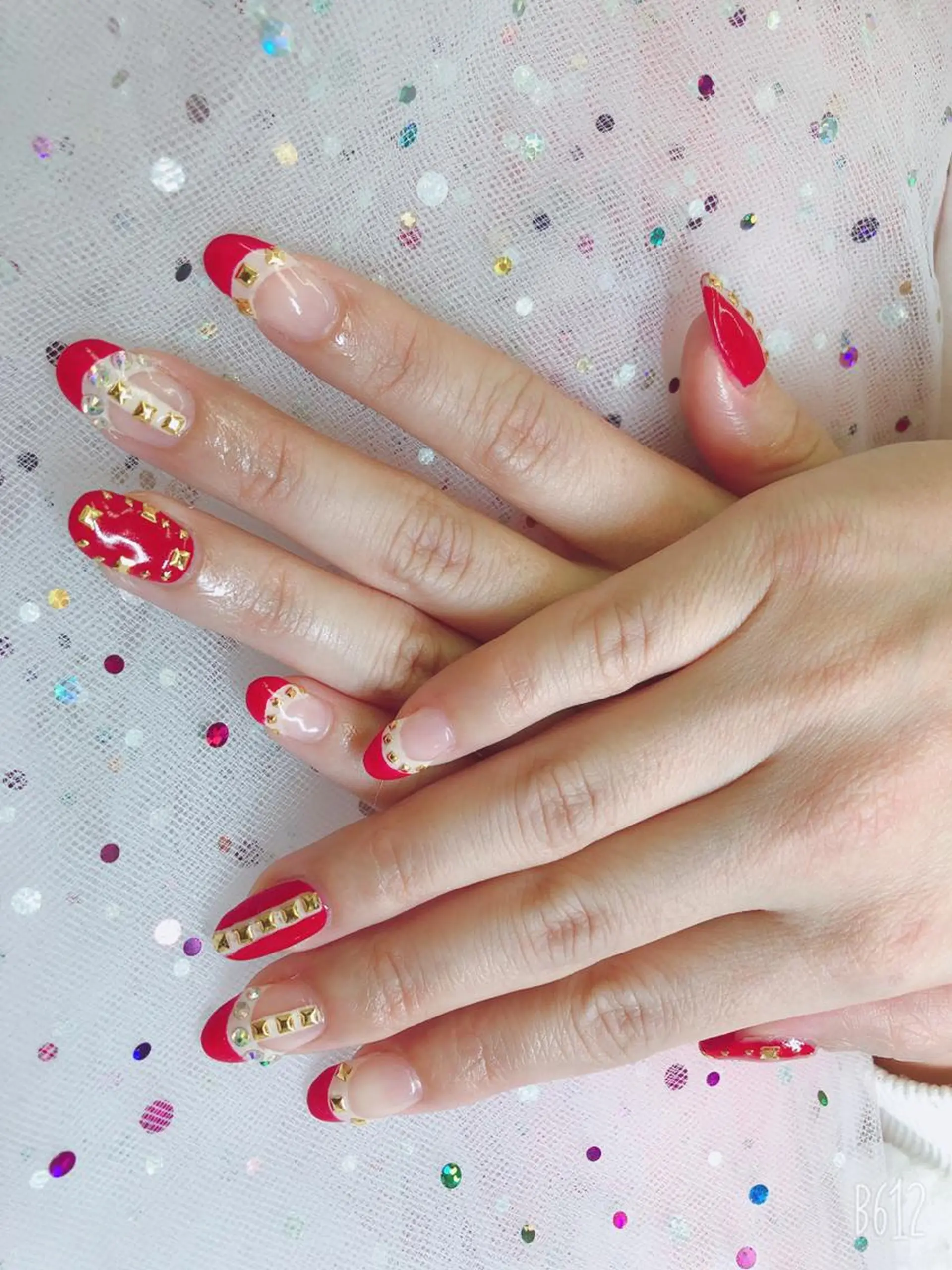 ネイル 🦋ネイルサロン ブラン🌈ゆりのネイルデザイン