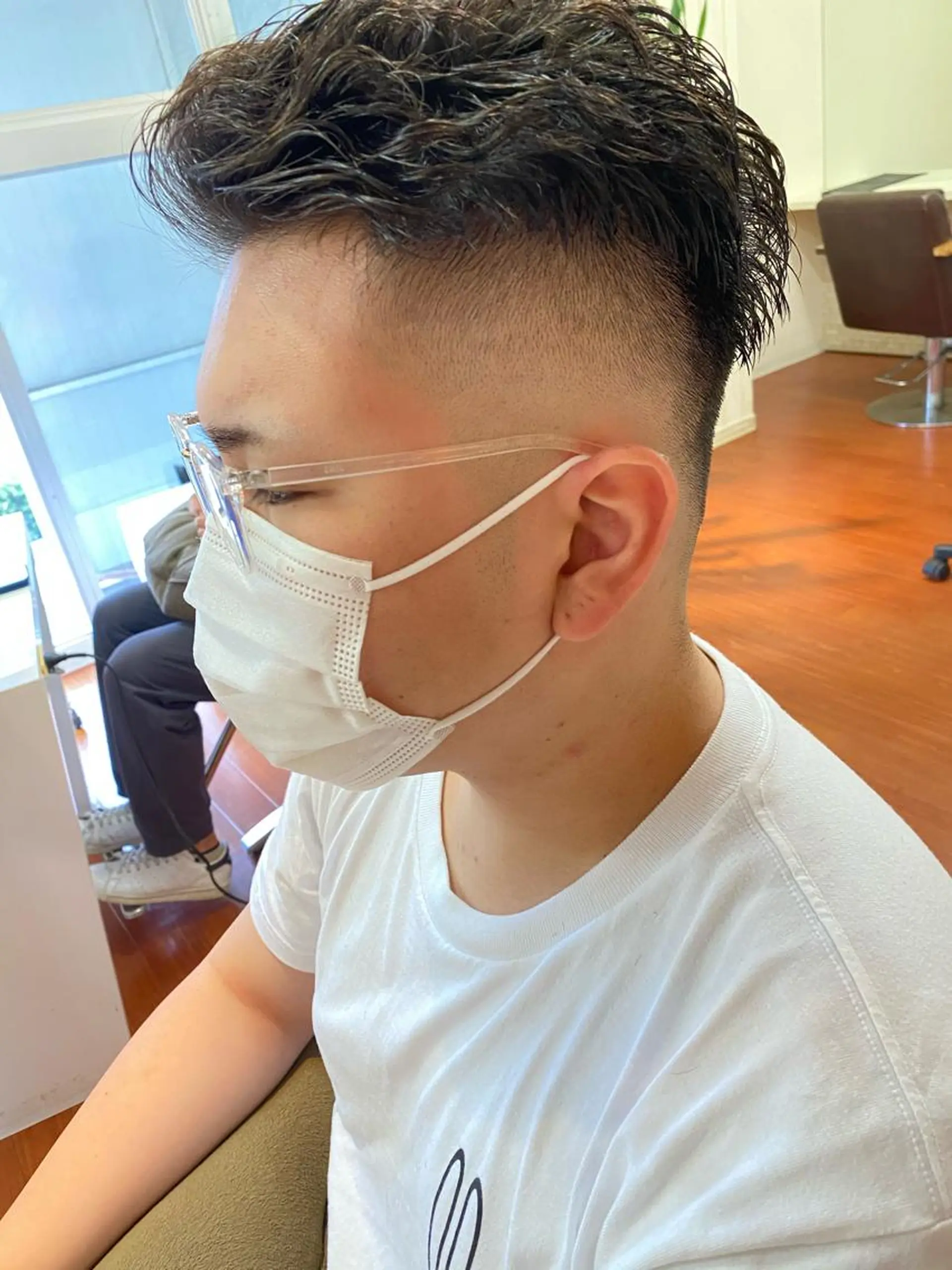 パーマ メンズ ヨシダ トオルのヘアスタイル