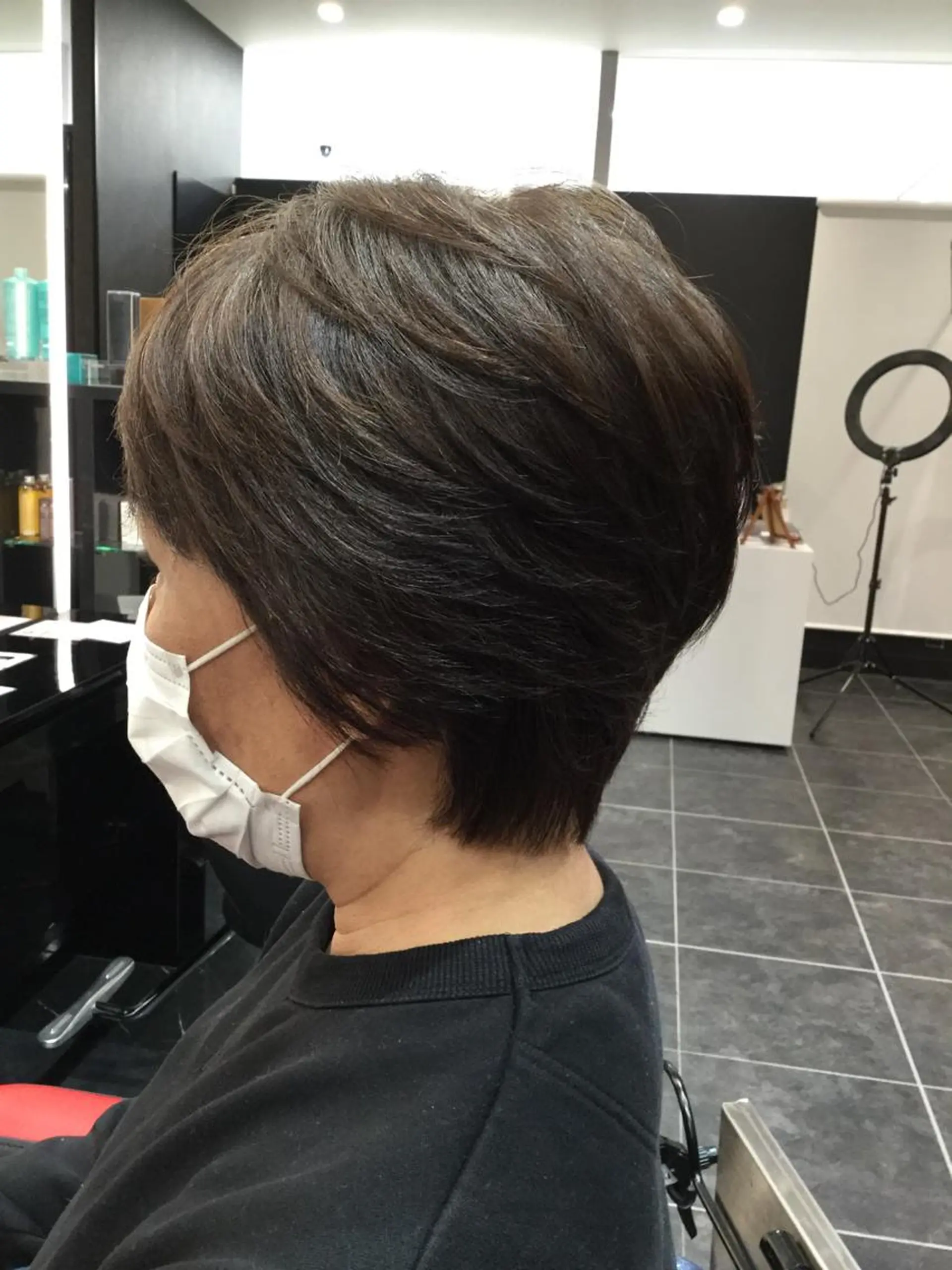 ショート Annon プライベートサロンのヘアスタイル