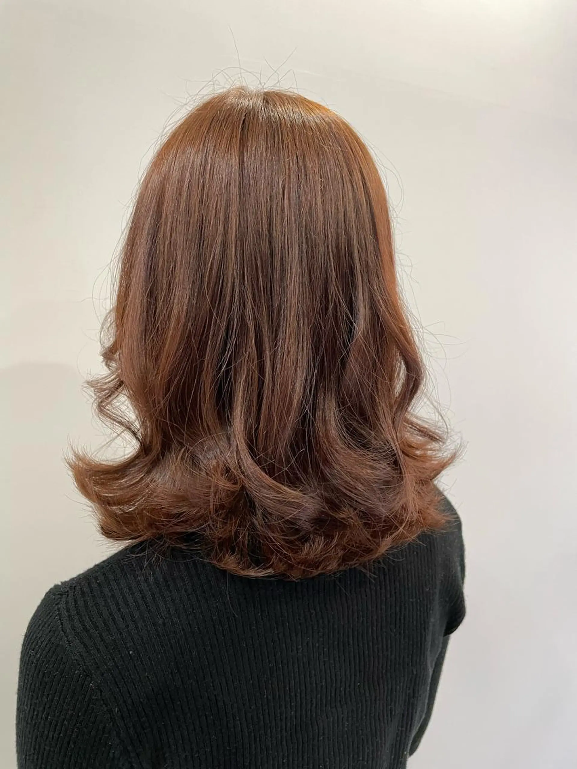 ミディアム カラー ヘアアレンジ イルミナカラー カット 縮毛矯正 L.E.M 仙台のヘアスタイル