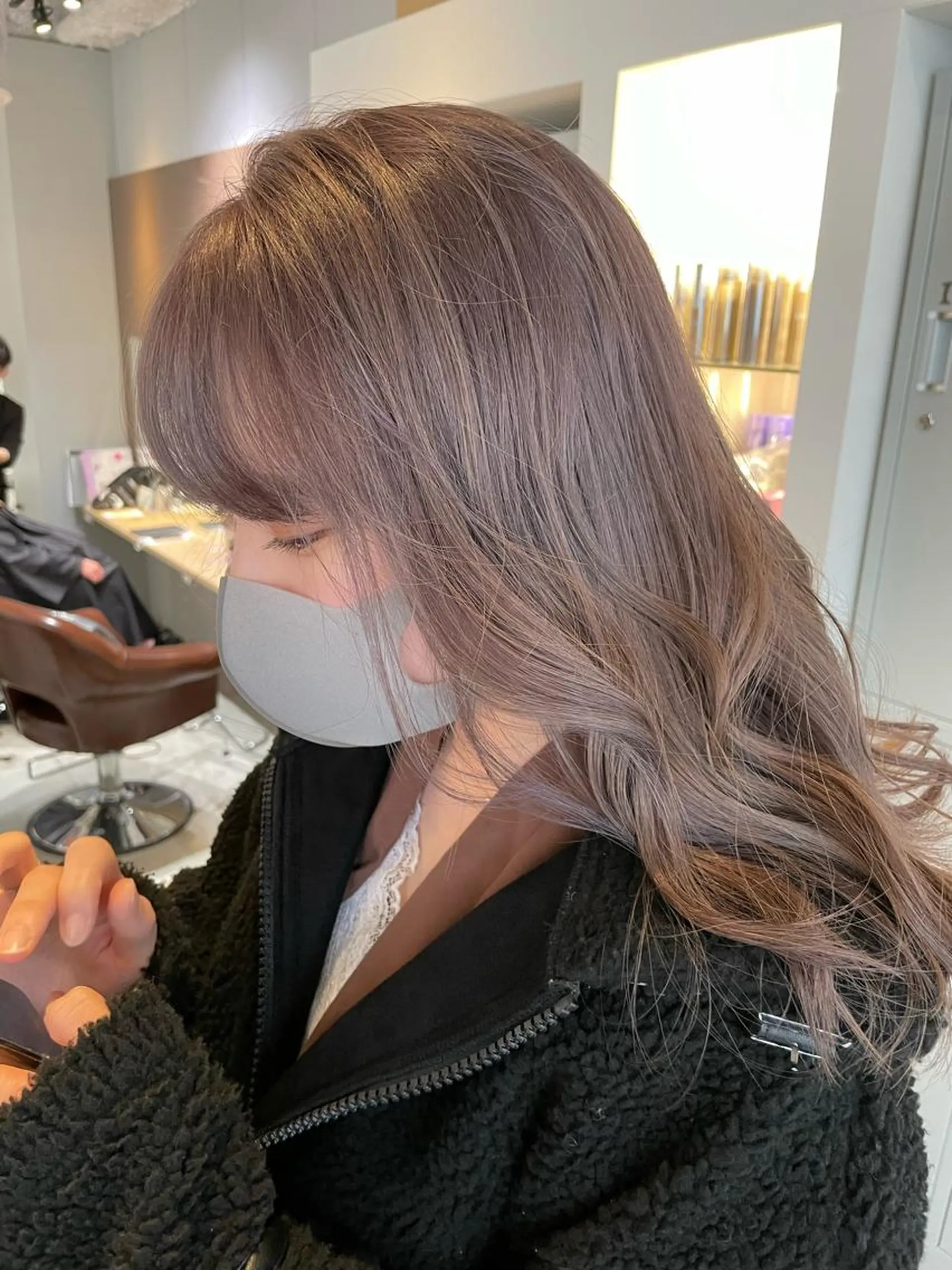 セミロング 髪質改善&透明感 ⭐️高本裕基のヘアスタイル