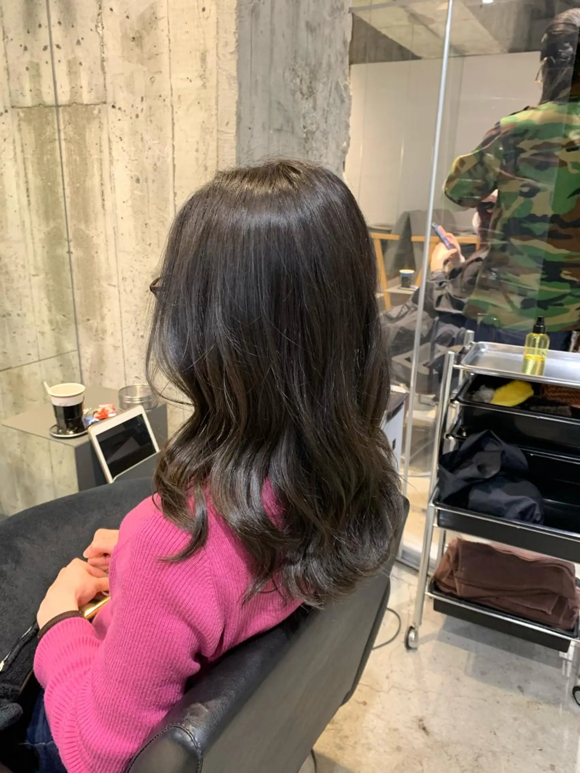 セミロング カラー パーマ 🌈艶髪/髪質改善 新宿itouのヘアスタイル