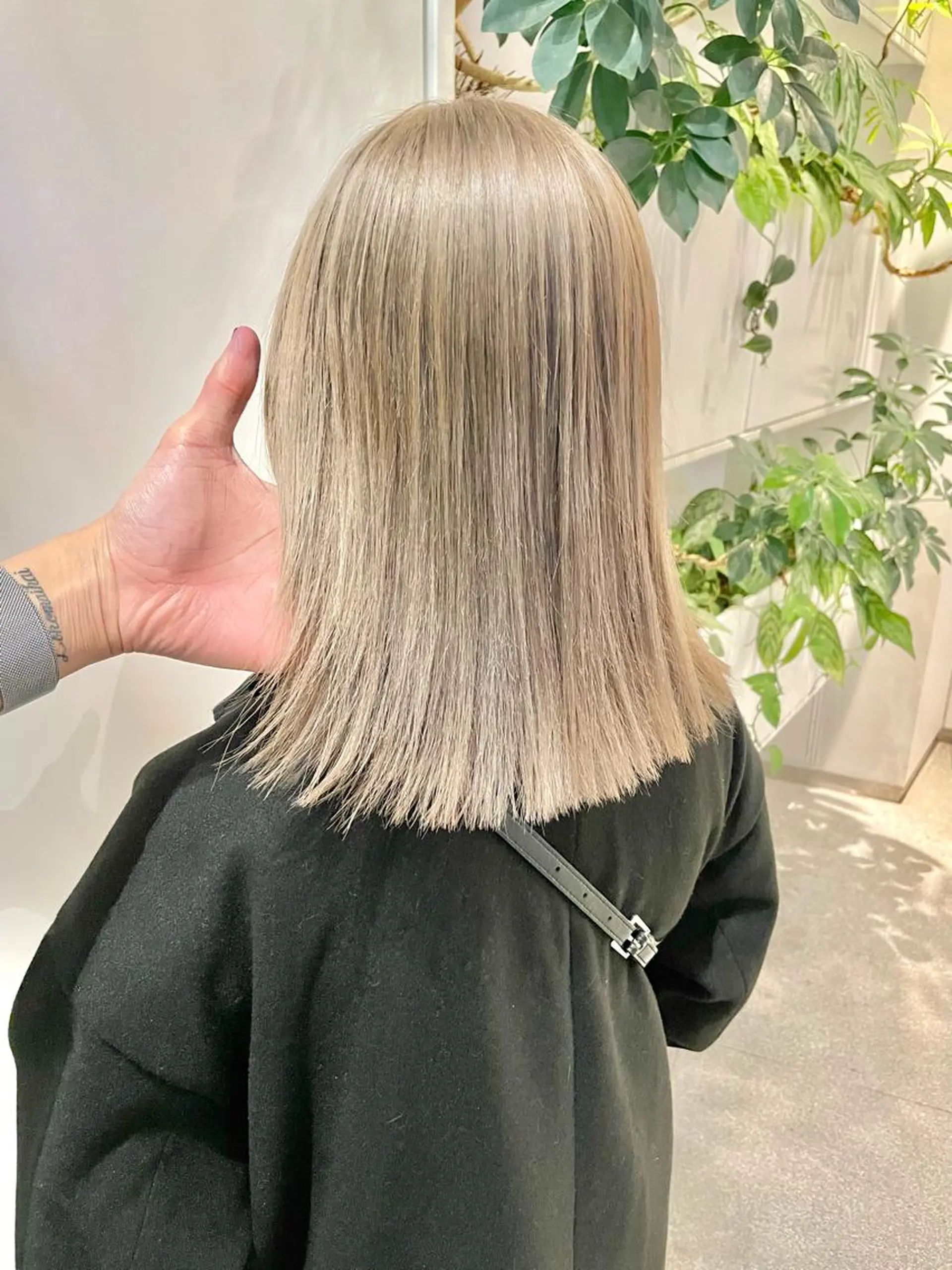 ショート ヘアカラー トリートメント 東北No.1完全個室 💐梶谷社長のヘアスタイル