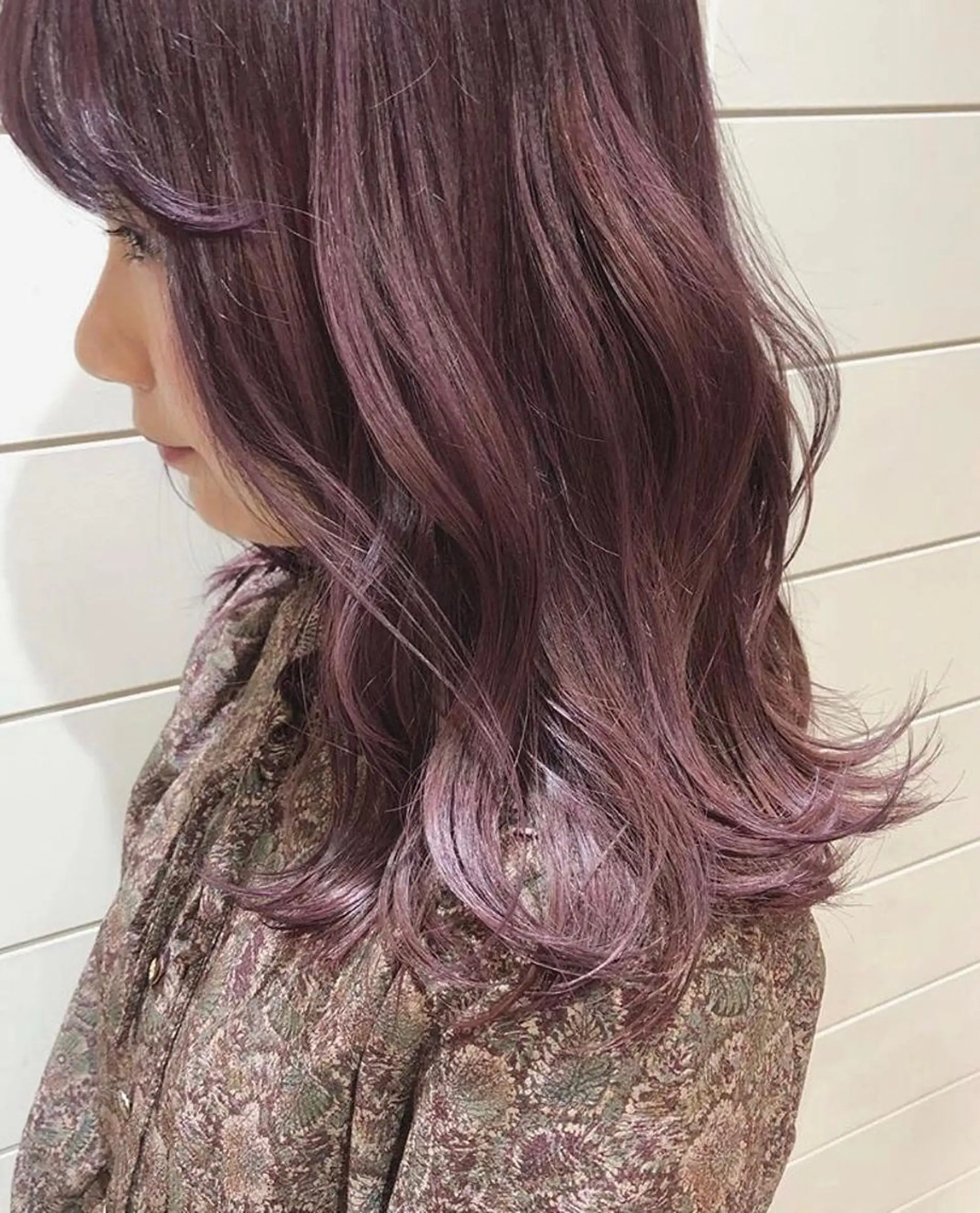 セミロング カラー カット ヘアカラー トリートメント 渋谷/韓国風 西原直樹のヘアスタイル