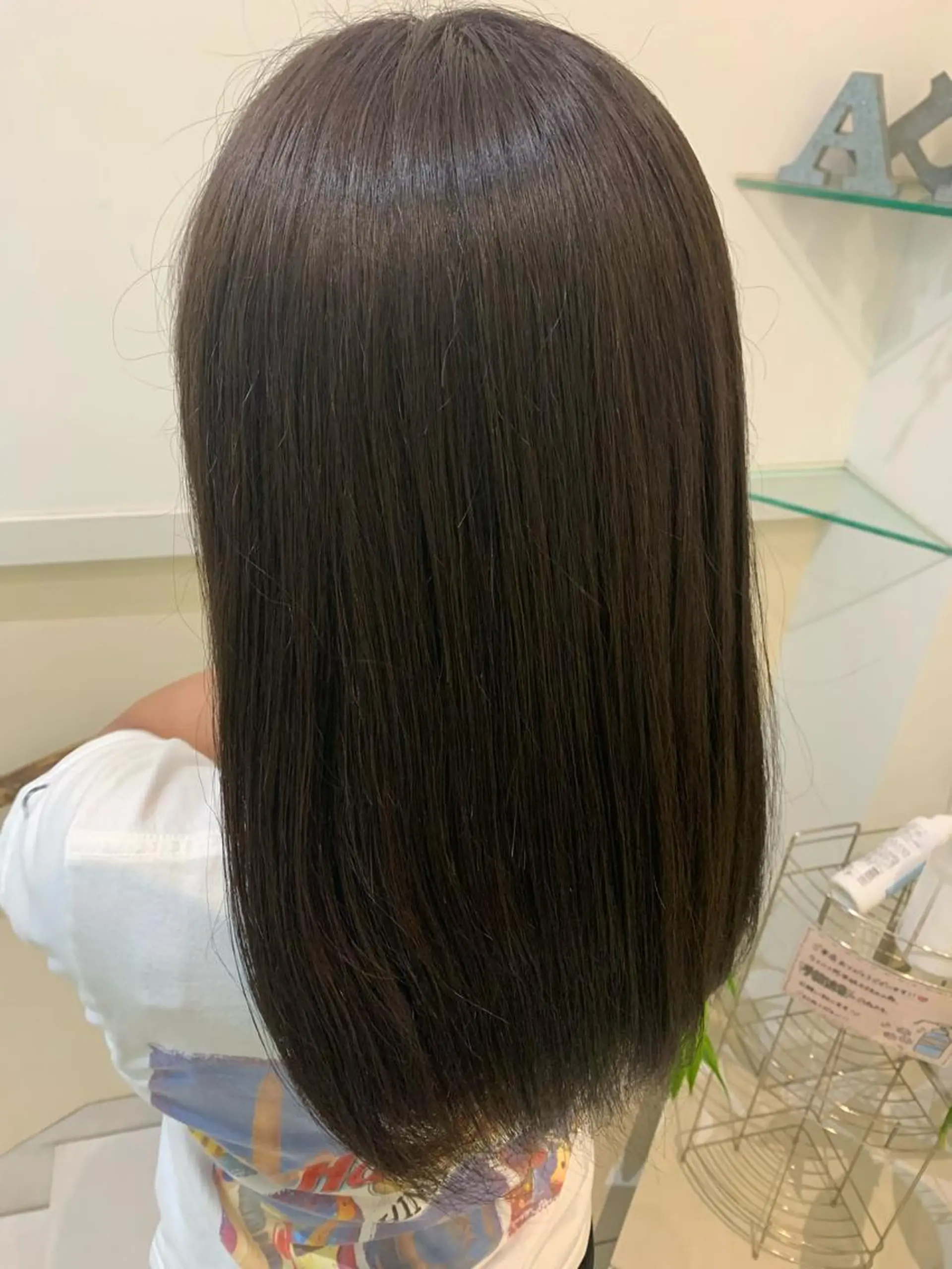 カラー ブリーチしない暖色 カラー🥀杉 優菜のヘアスタイル