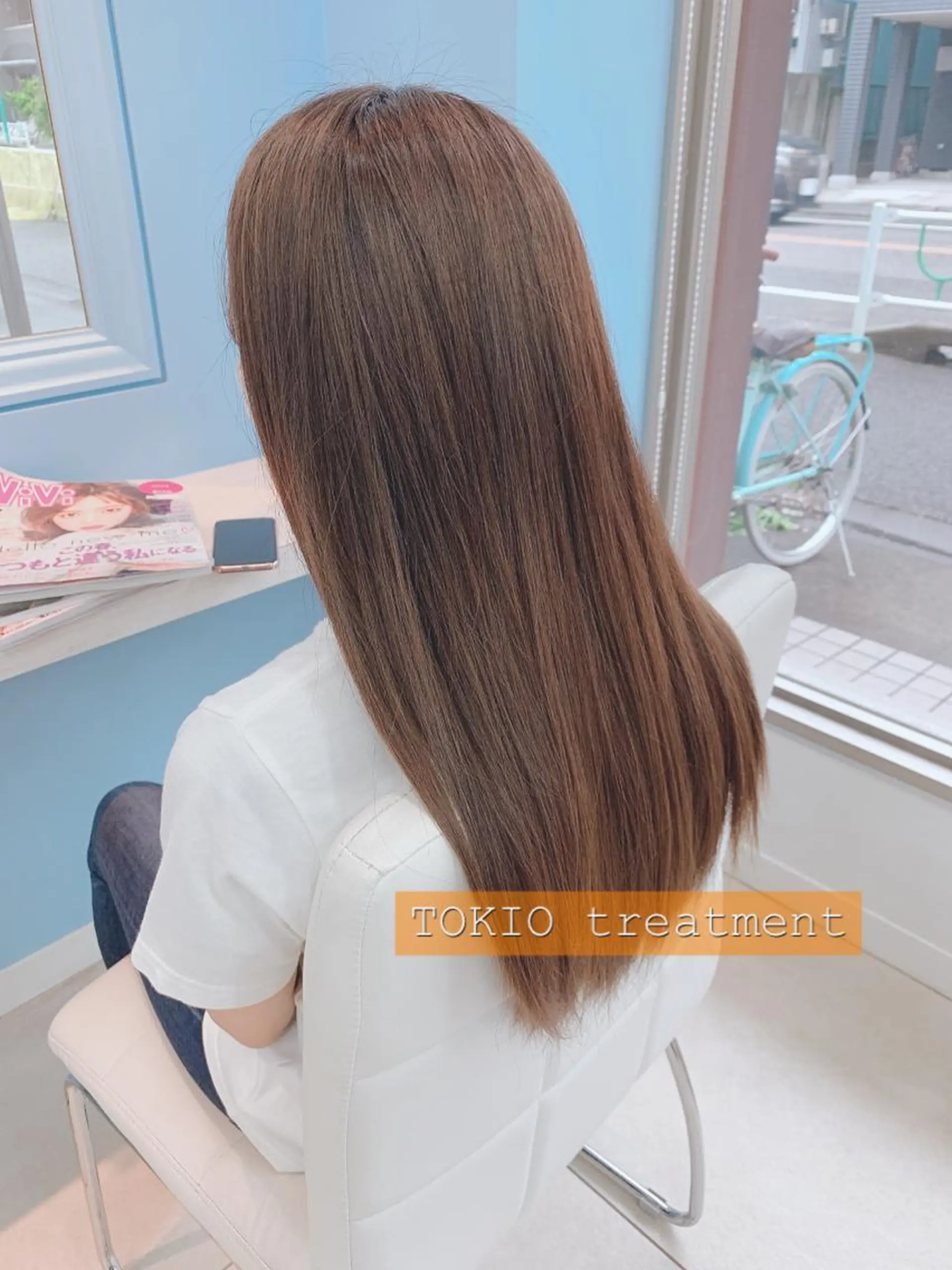 ロング トリートメント ✂︎レディース のメンズカット屋さんのヘアスタイル