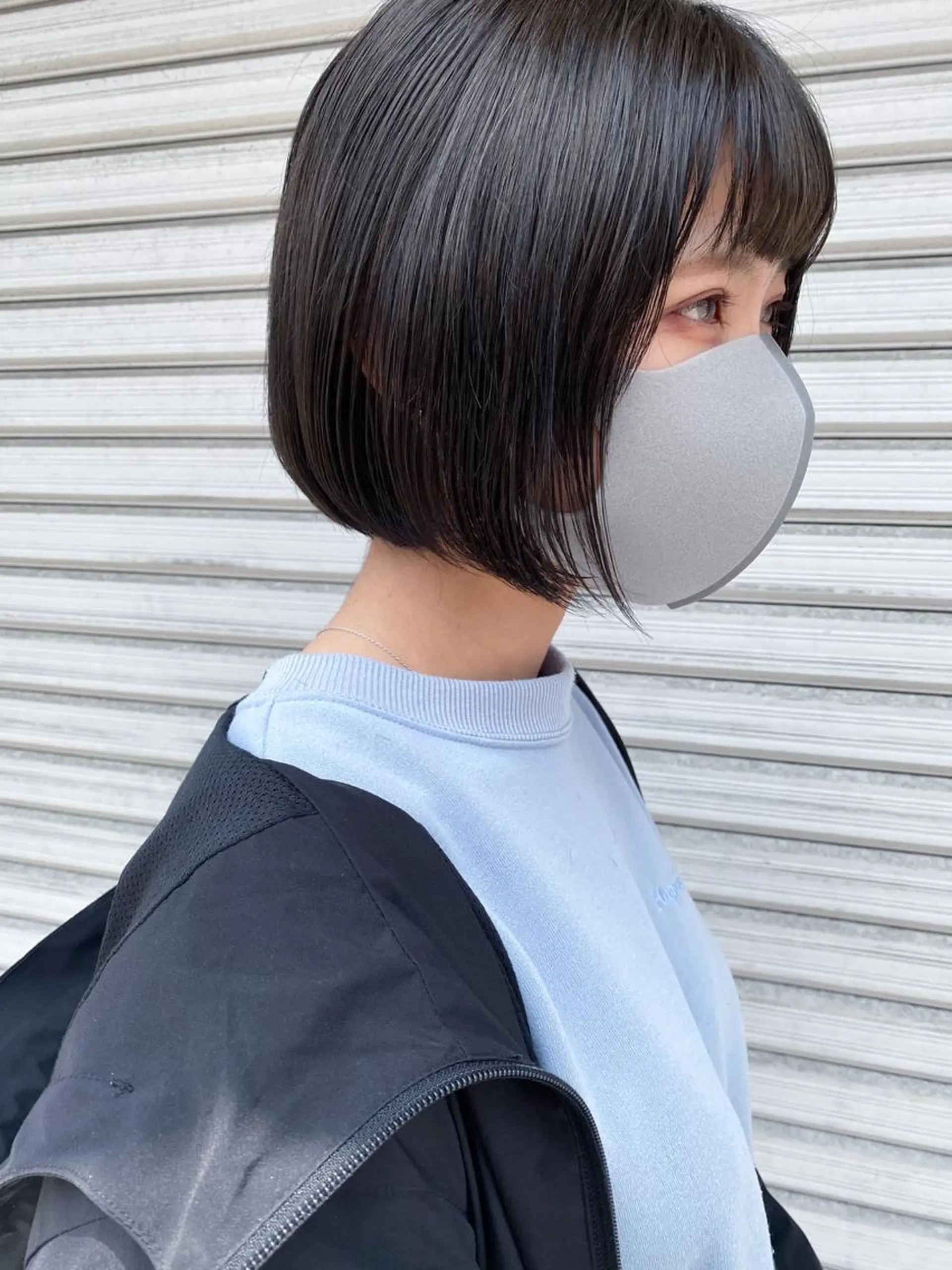 ショート カラー ボブ カット 髪質改善、エクステ 山口卓哉のヘアスタイル