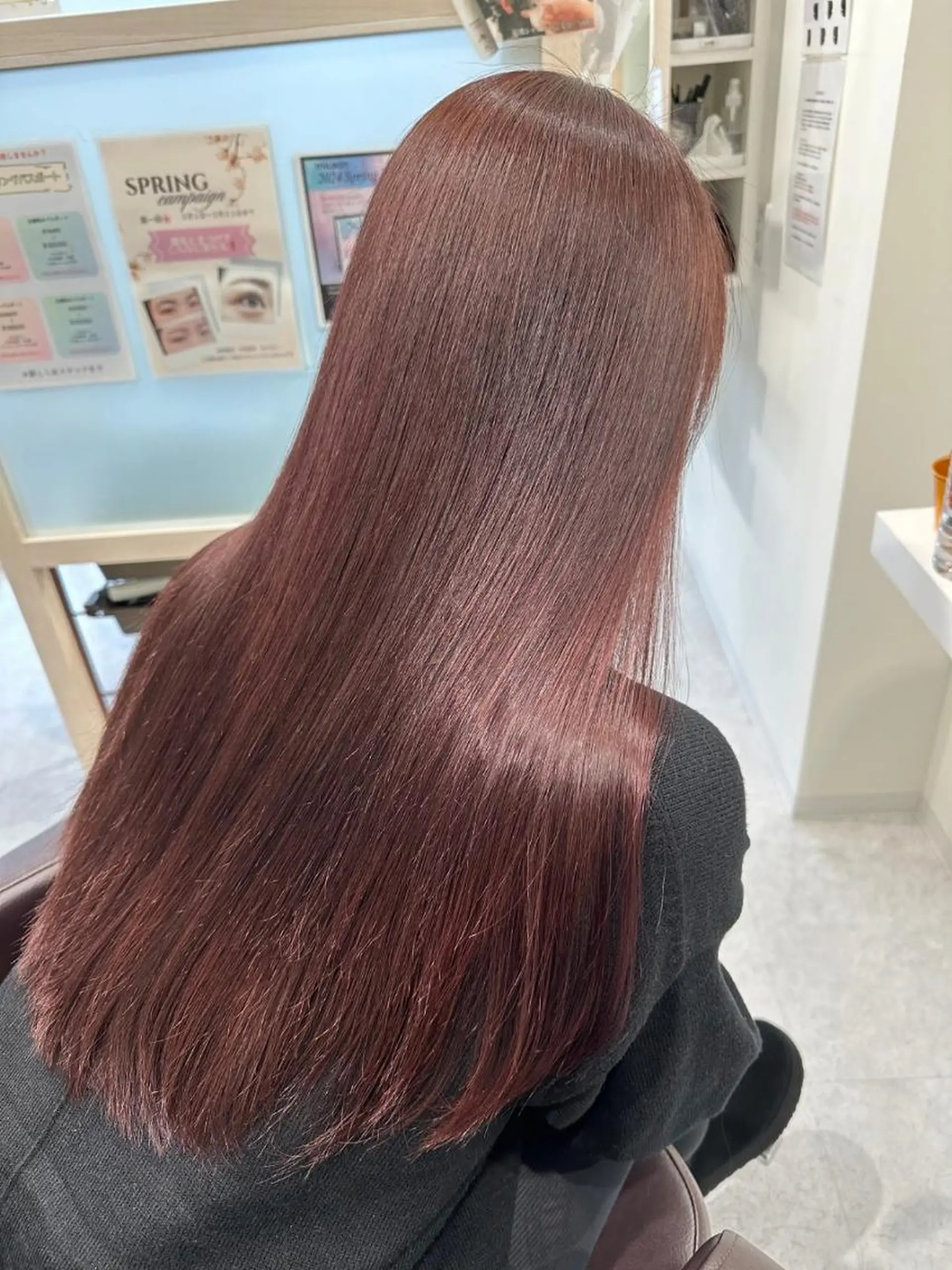 カラー イルミナカラー 髪質改善 ヘアカラー トリートメント MEGU🌺髪質改善 サロン【HACO】のヘアスタイル