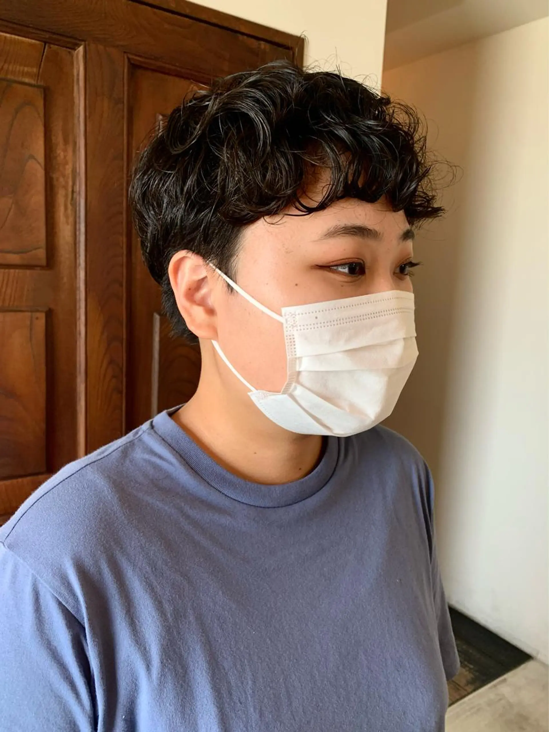 ショート パーマ room3小出 奈央子のヘアスタイル