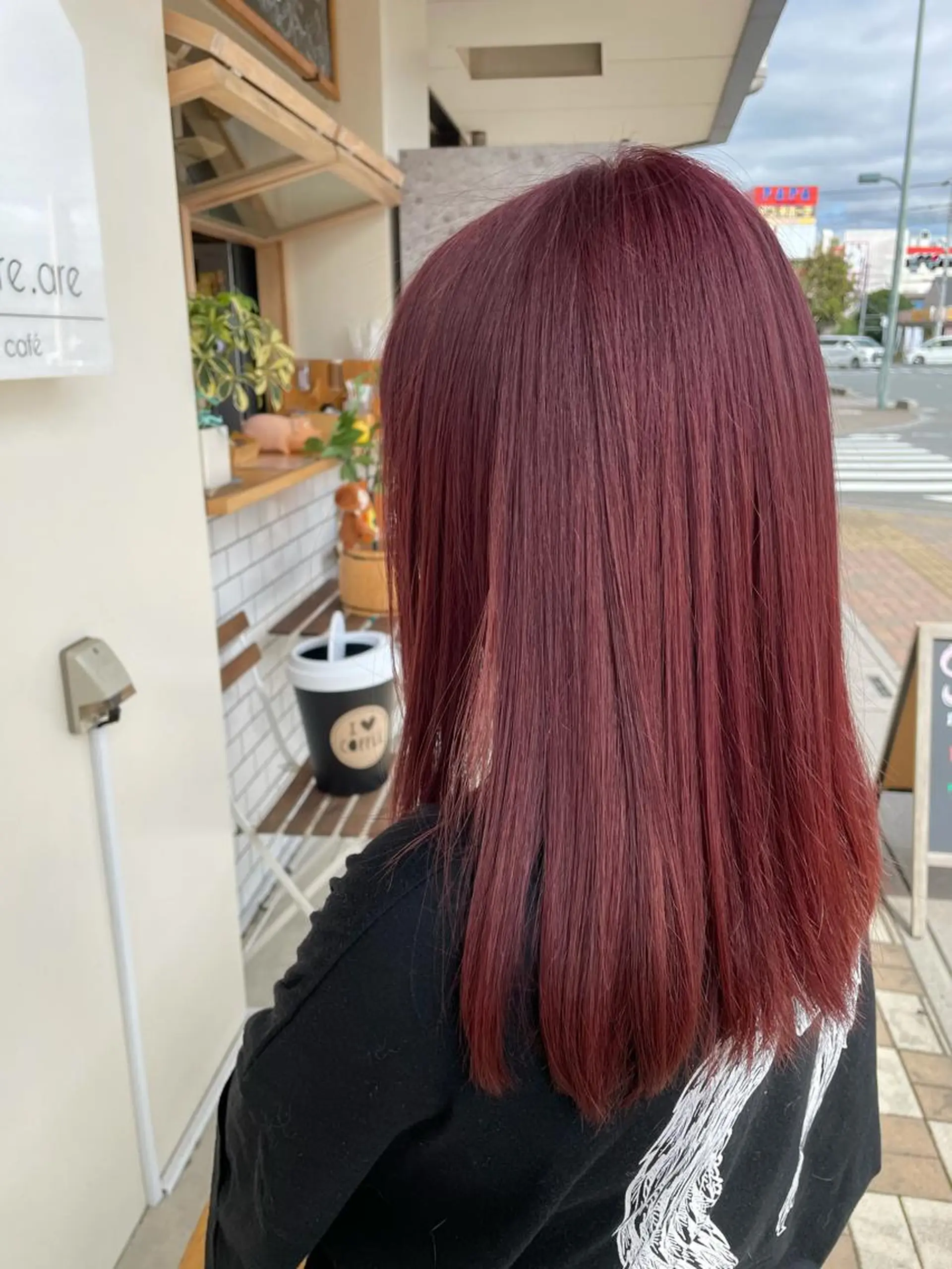 カラー a erikaのヘアスタイル