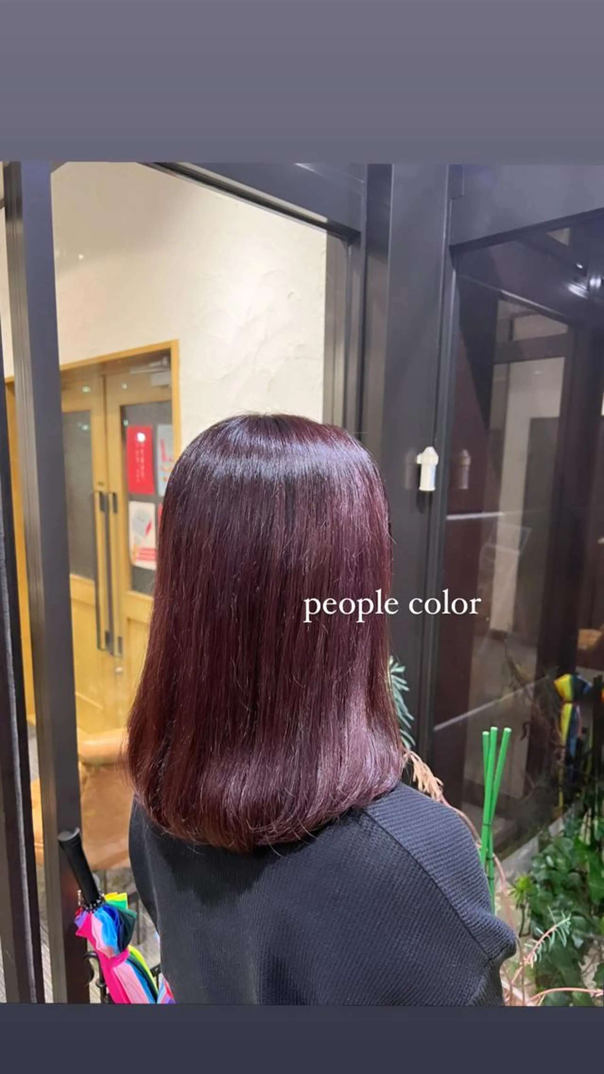 ミディアム カット ヘアカラー ヘッドスパ ヤマダレナ/個室/ 透明感艶カラー😽✨のヘアスタイル