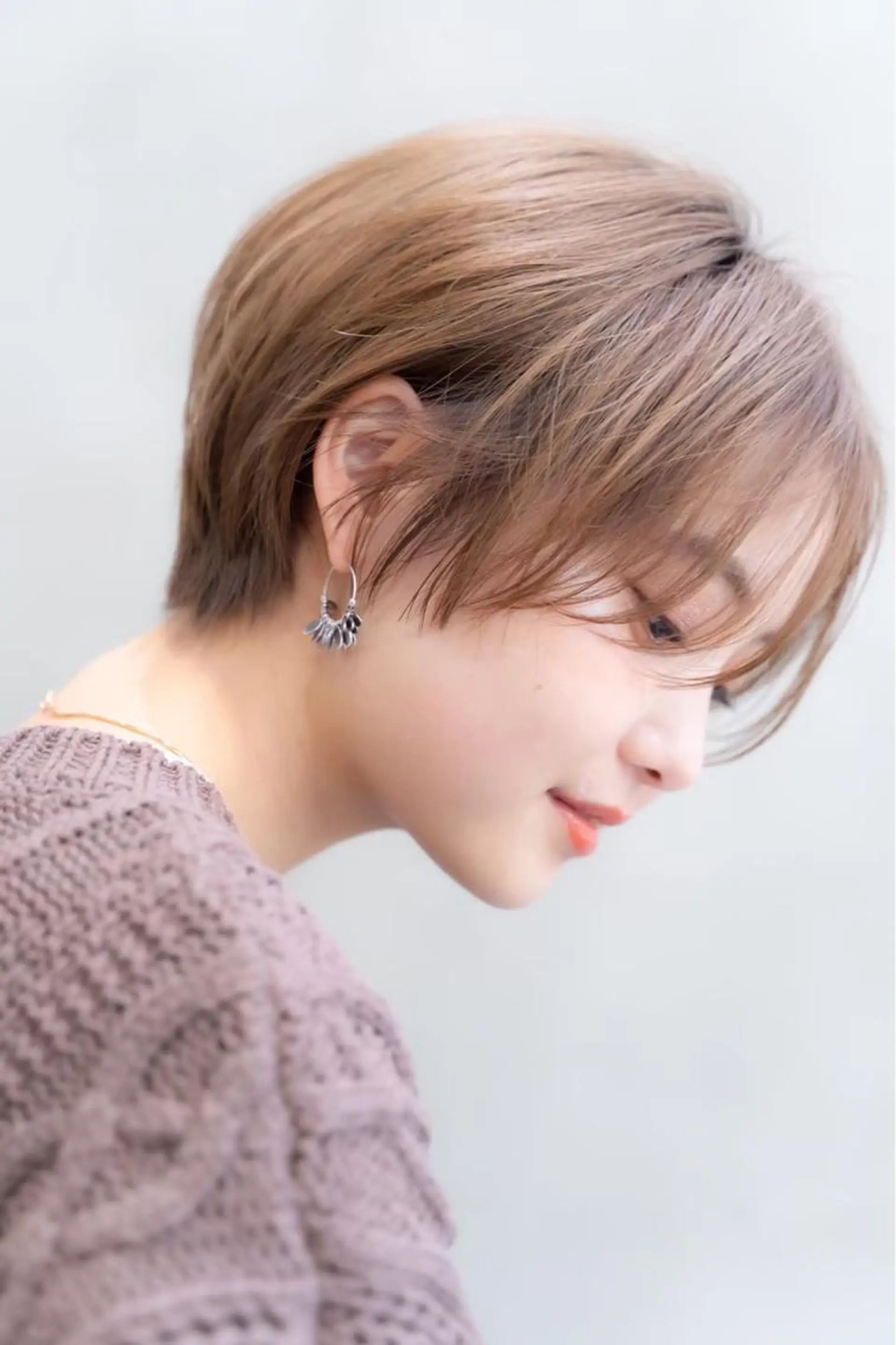 ショート カット ヘアカラー トリートメント 艶髪/レイヤーカット /髪質改善/清水のヘアスタイル
