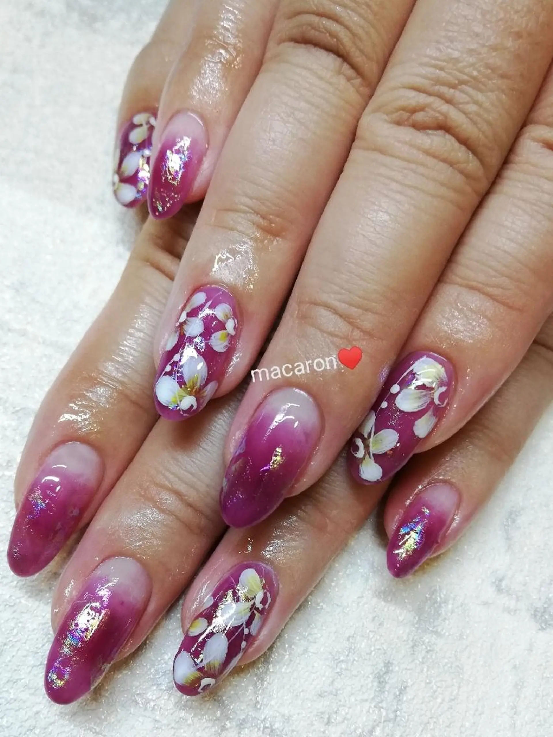 ネイル nail salon macaron のネイルデザイン