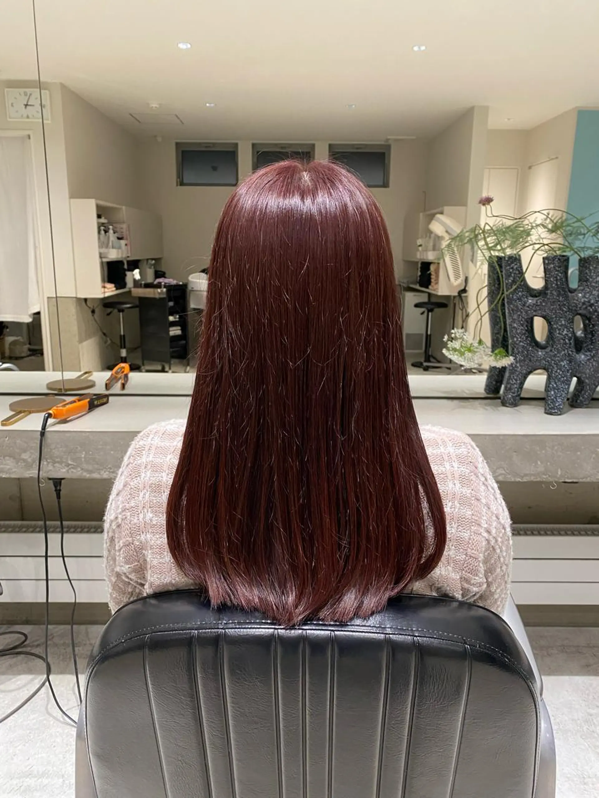 ロング カット🩵 りこのヘアスタイル