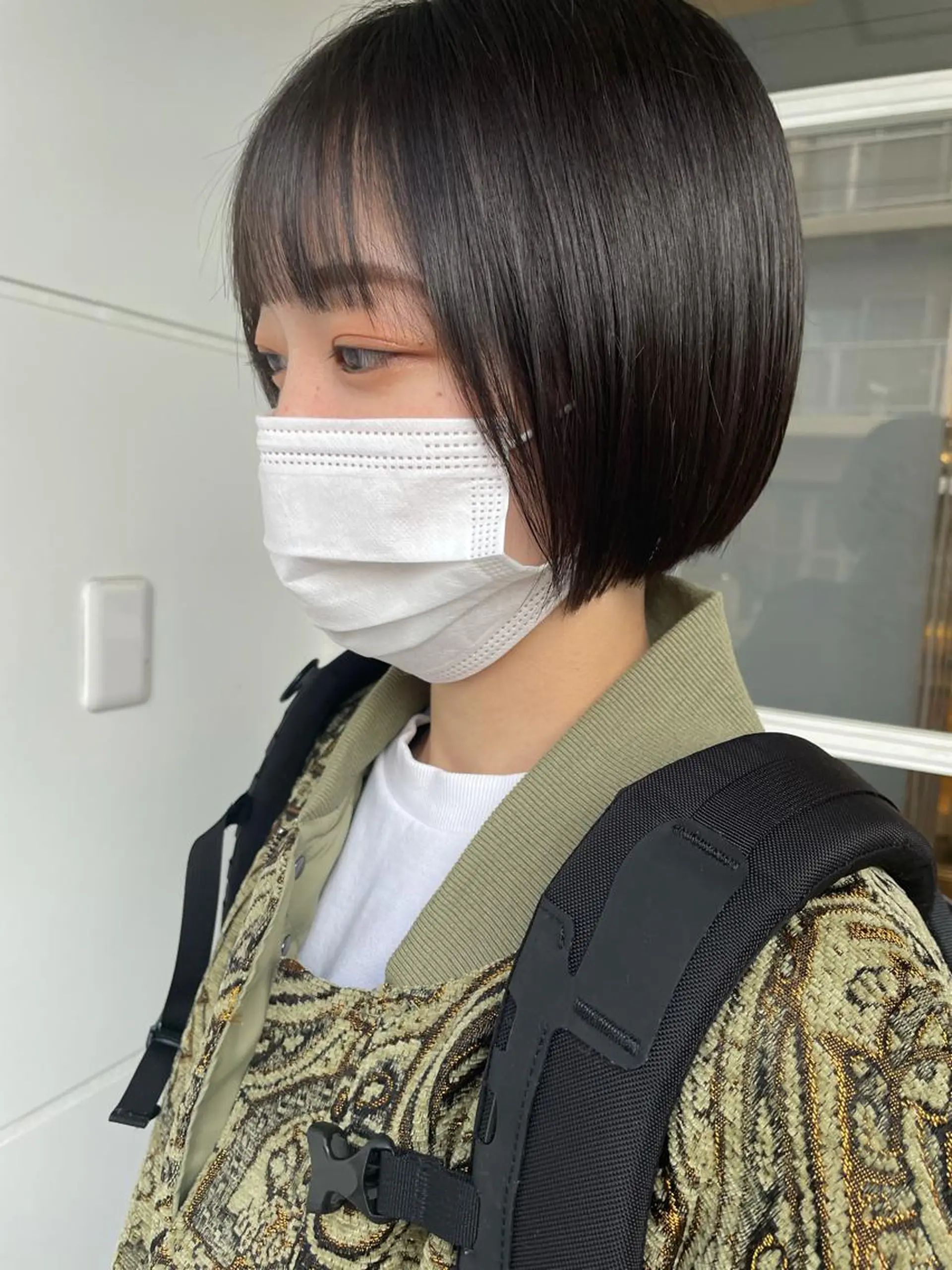 ショート ヘアアレンジ ボブ カット トリートメント たかいわ みきのヘアスタイル