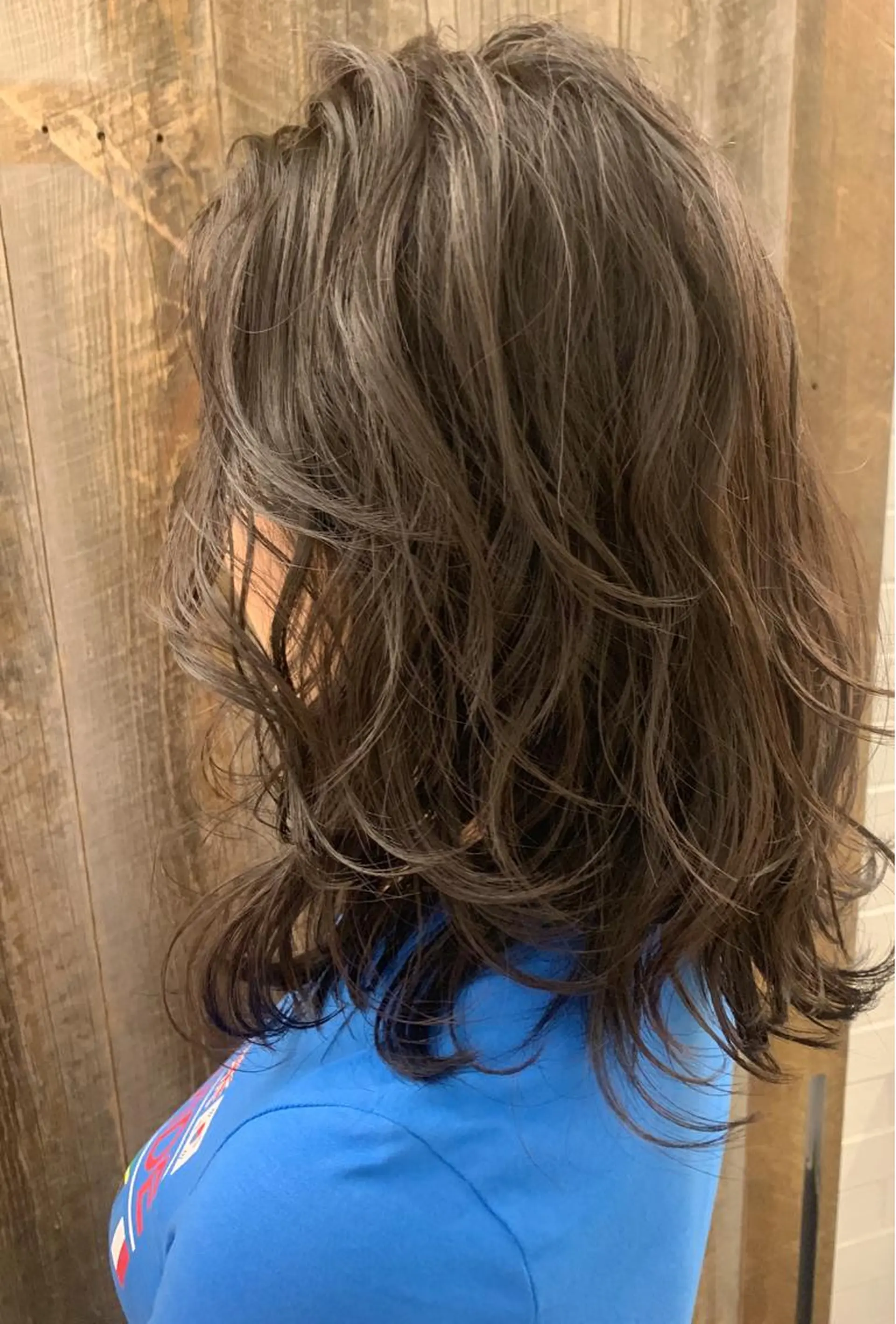 ミディアム カラー カット パーマ Bianca  代表 硲　貴亮【東武練馬】のヘアスタイル