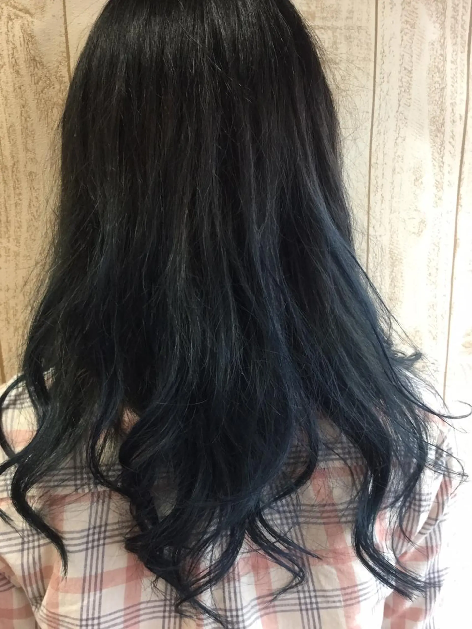 ロング カラー アディクシーカラー ブルーカラー ブルージュ グラデーションカラー イルミナカラー 後藤 健史のヘアスタイル