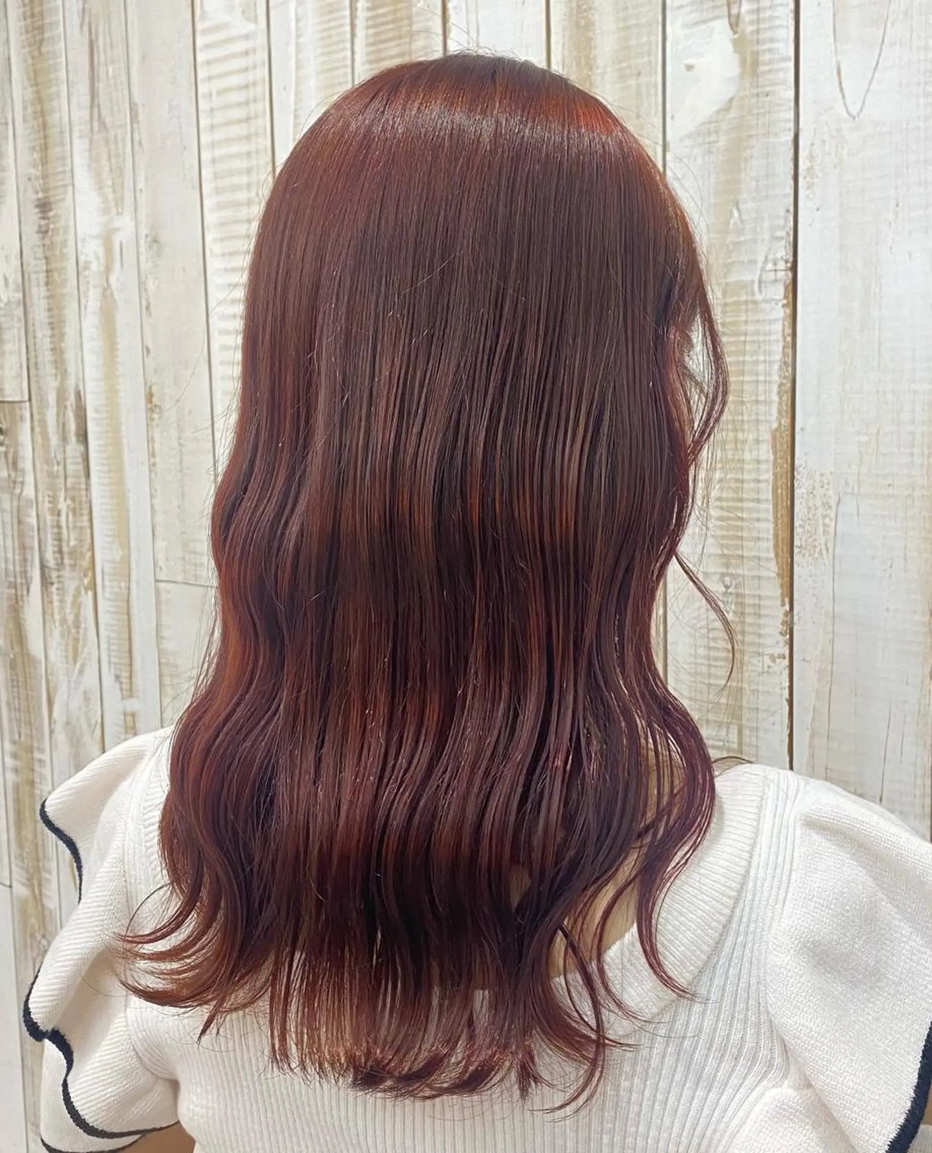 ロング カラー ブリーチ ブリーチなしカラー 🍏すがの みき🍏のヘアスタイル