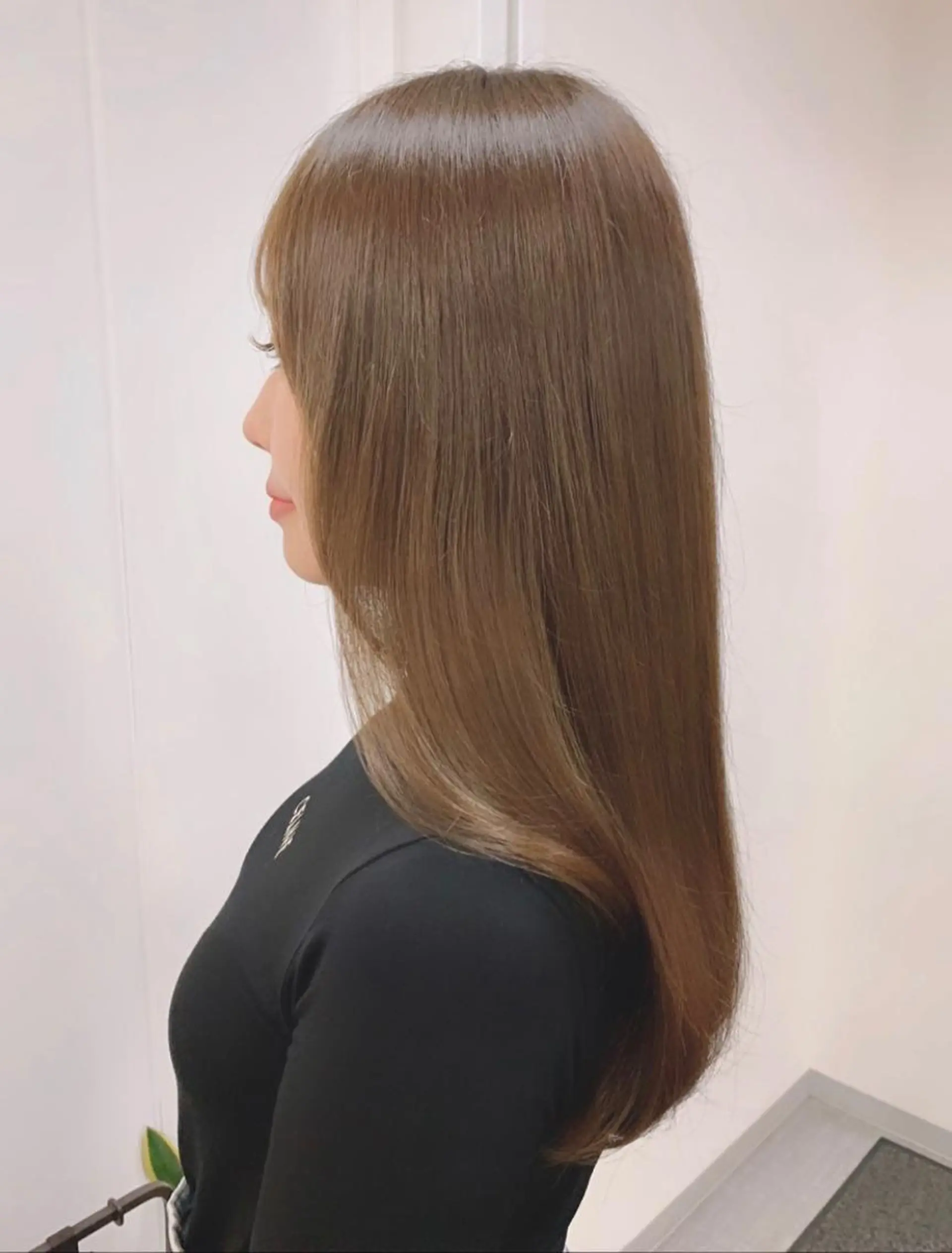 セミロング カラー ヘアアレンジ 柔らか垢抜けｶﾗｰと ｶｯﾄ🫧ASUKAのヘアスタイル