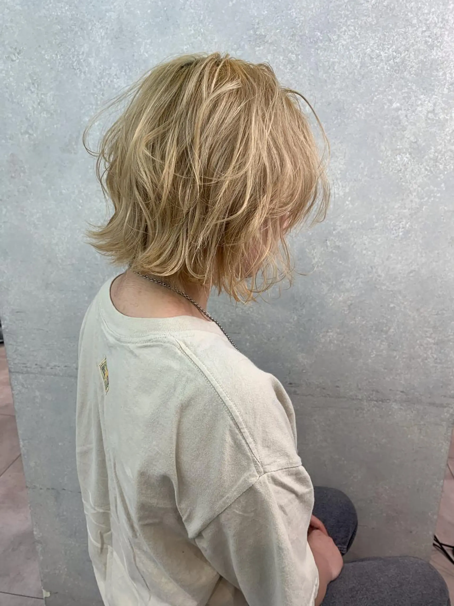 ショート カラー カット パーマ 🇰🇷カルマパーマ kaito🇰🇷のヘアスタイル