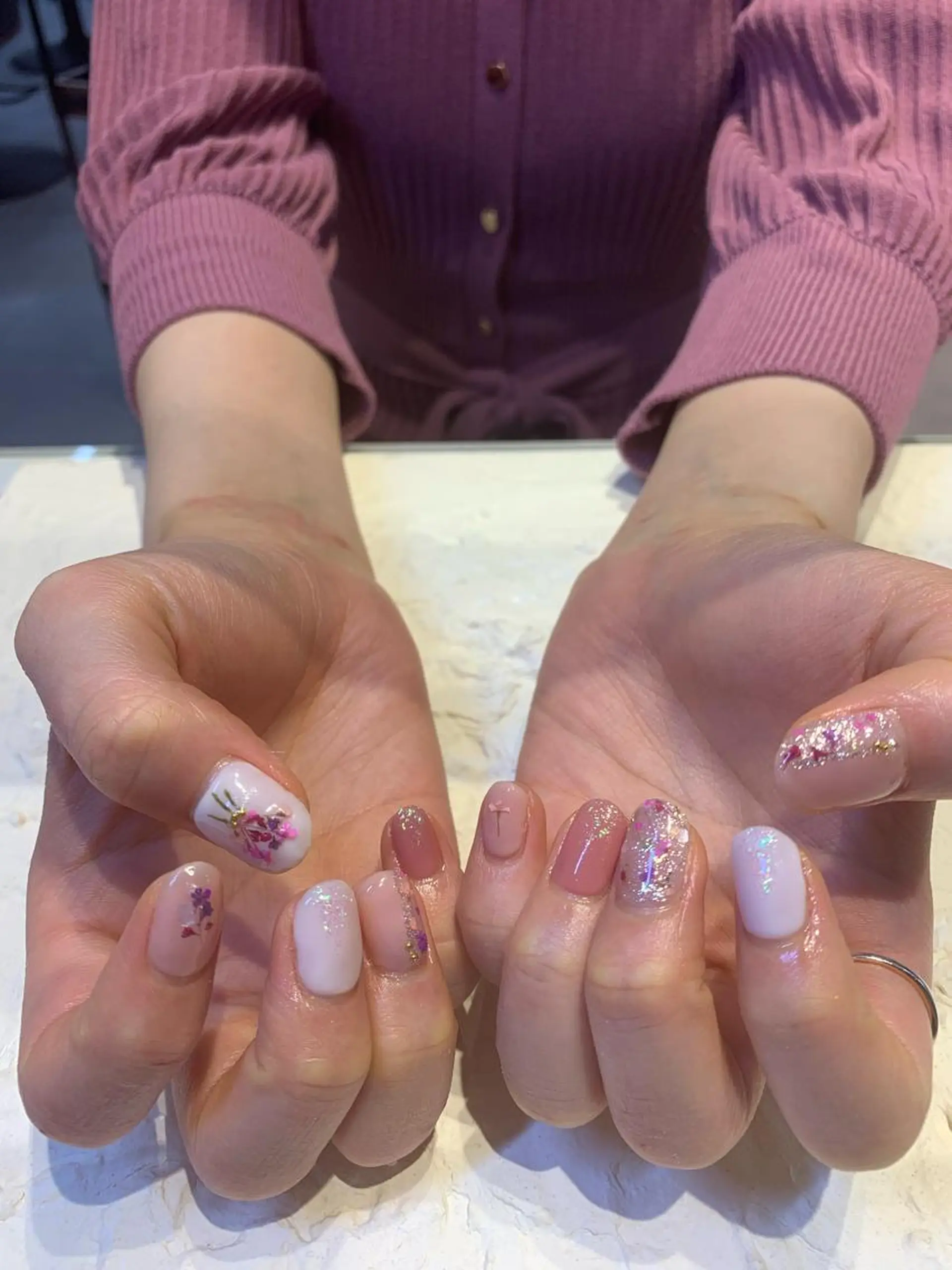 ネイル マキノ ユイのネイルデザイン