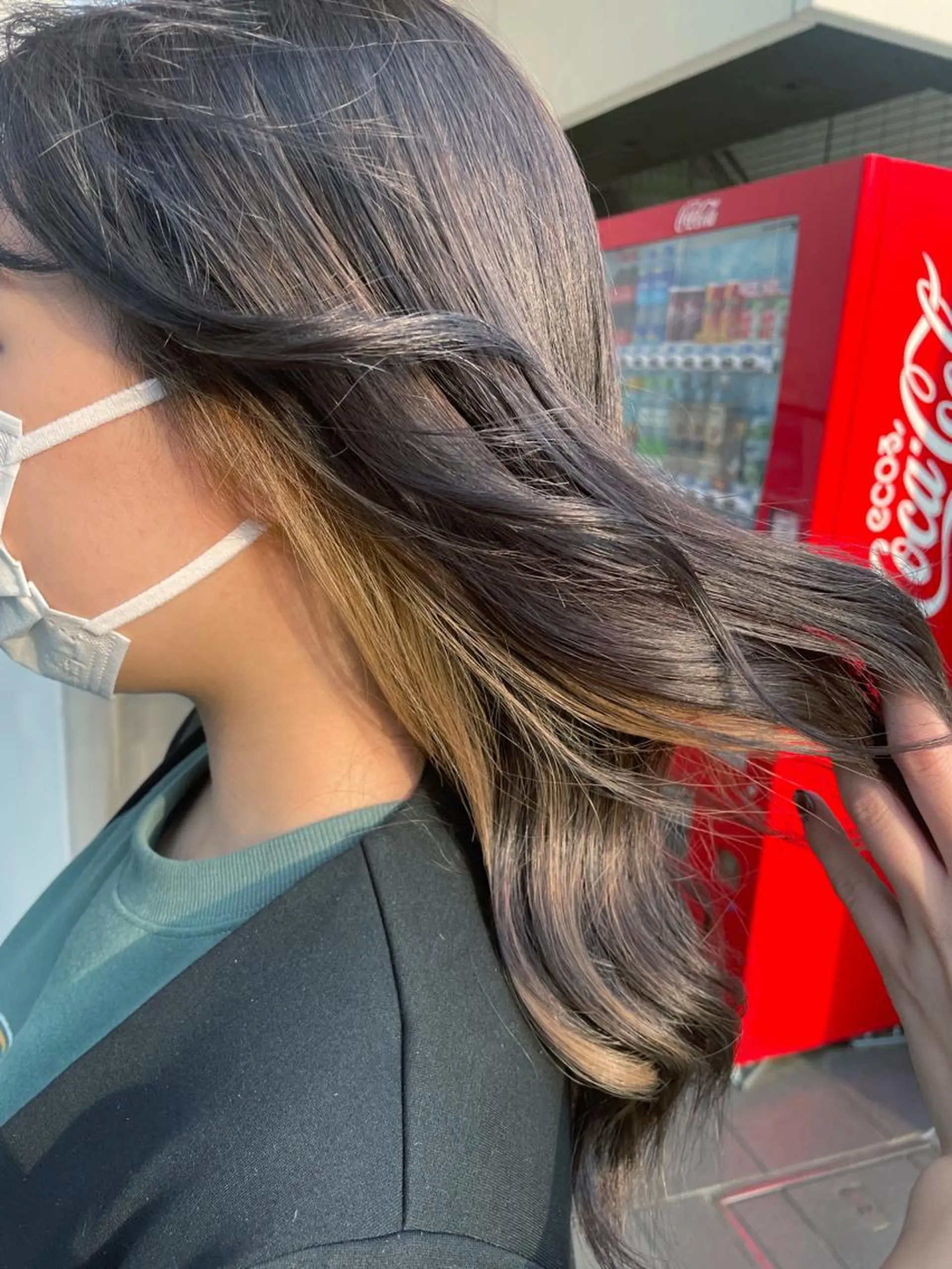 ロング カラー インナーカラー カット ヘアカラー 🍒暖色カラー /やぎふうか🍒のヘアスタイル