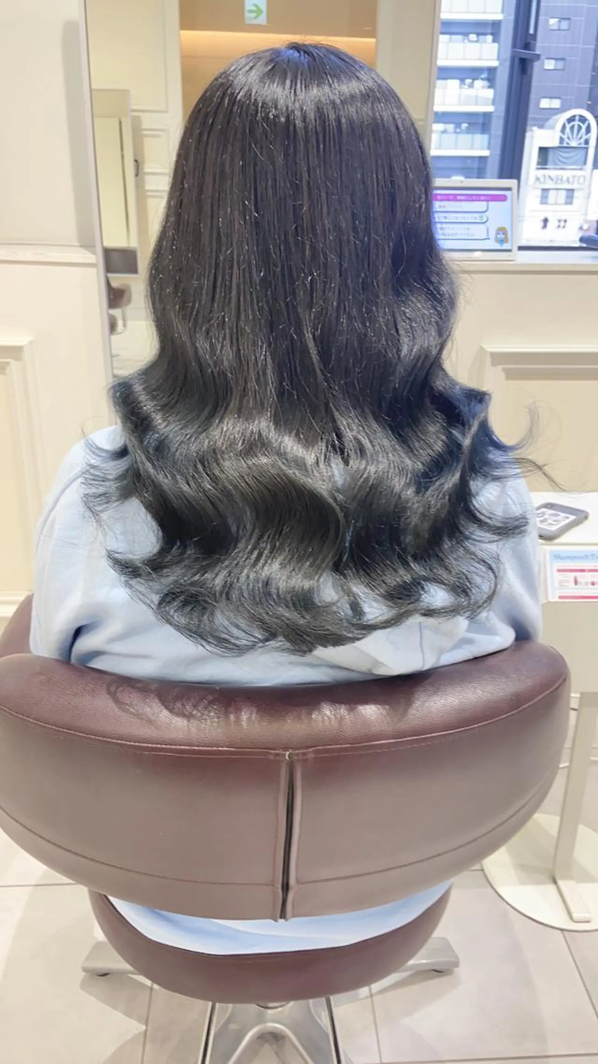 ロング カラー カット ヘアカラー パーマ 韓国/色気/レイヤー /AVANCE天王寺のヘアスタイル