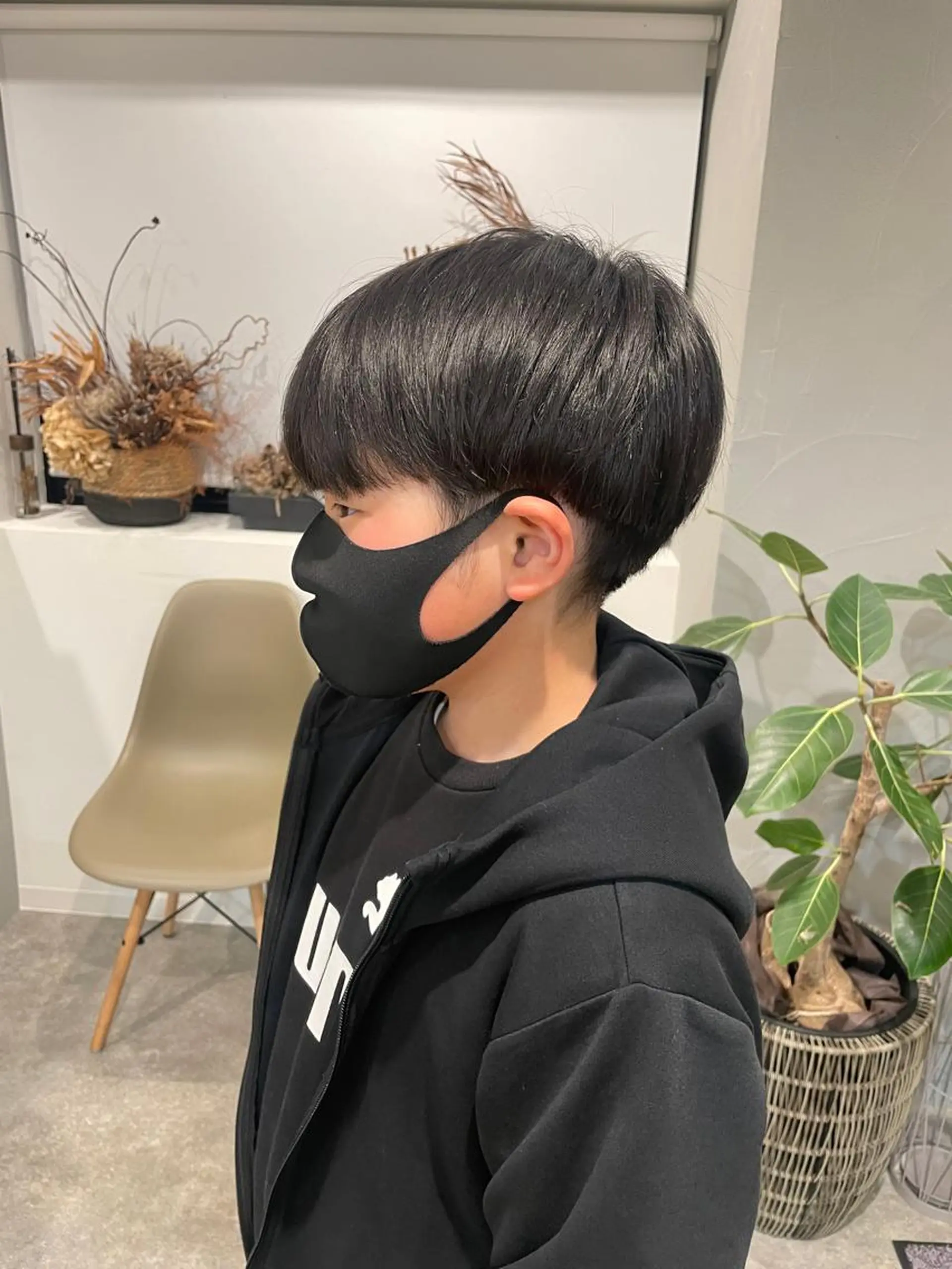 メンズ kana/ ブリーチ/暖色のヘアスタイル