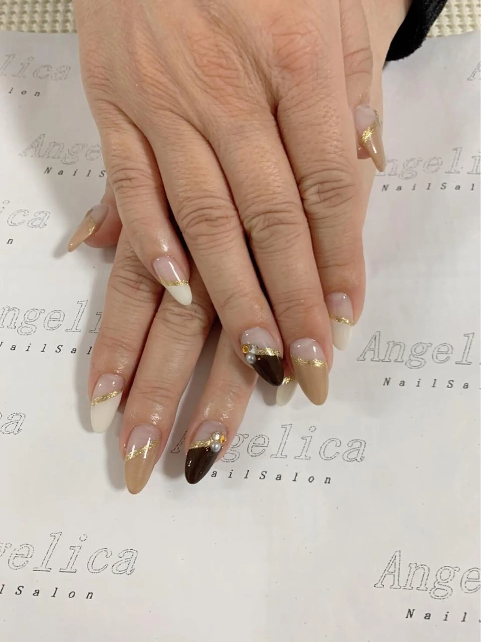 ネイル Angelica ネイリストのネイルデザイン