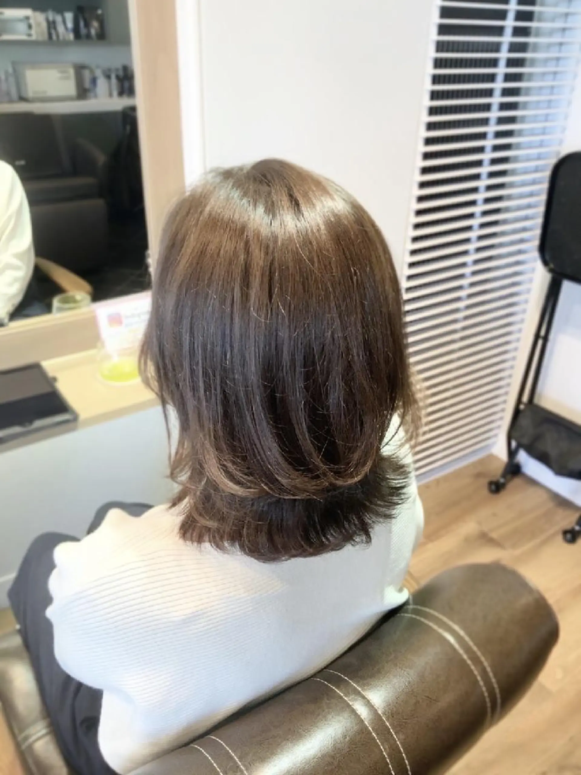 カラー グレージュ ヘアカラー トリートメント 堀 望美のヘアスタイル