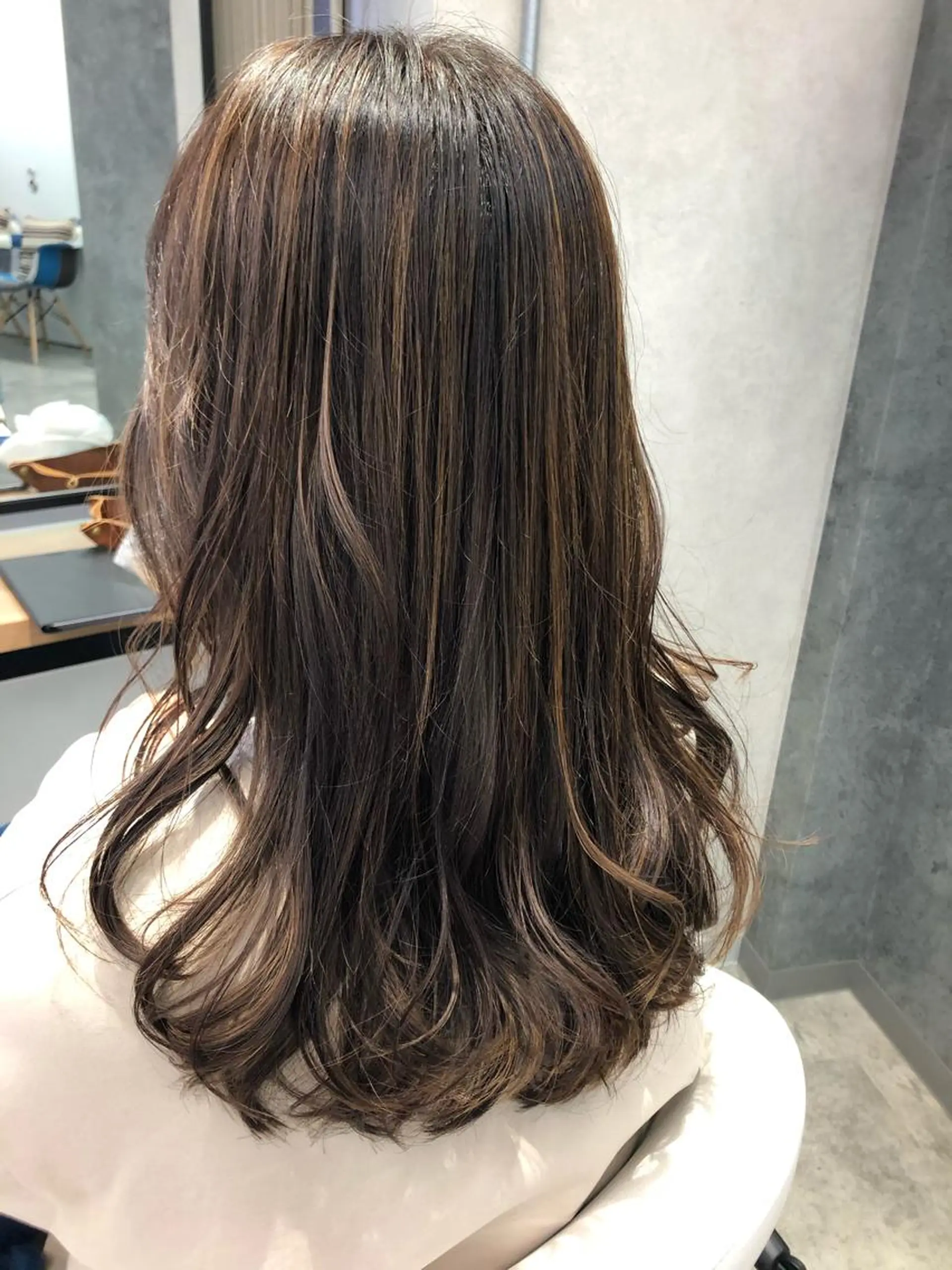 ロング ハイライト Noy所属・Noyヨシモト ヒロトのヘアスタイル