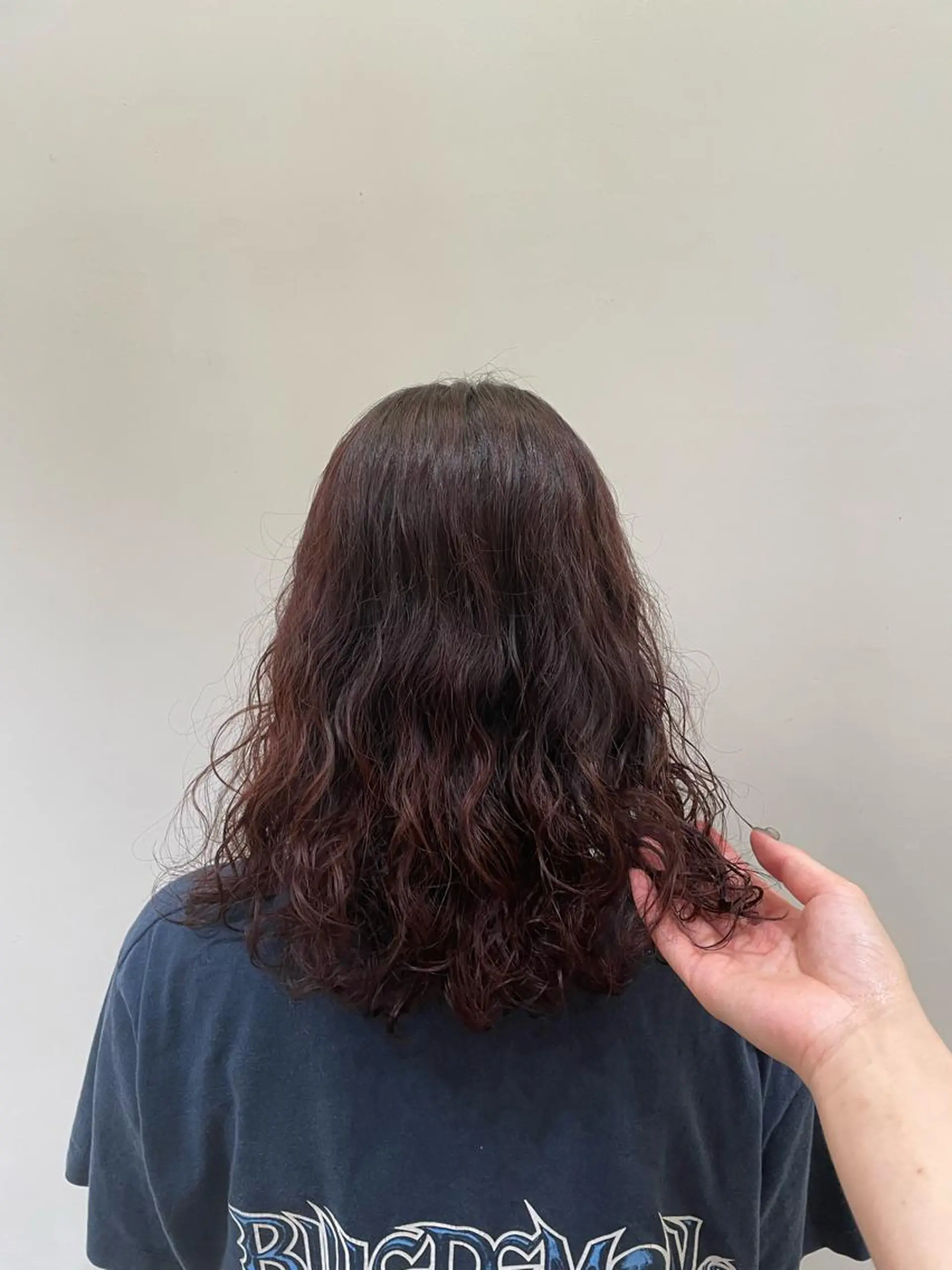 ミディアム パーマ ‪・カット/ SARAのヘアスタイル