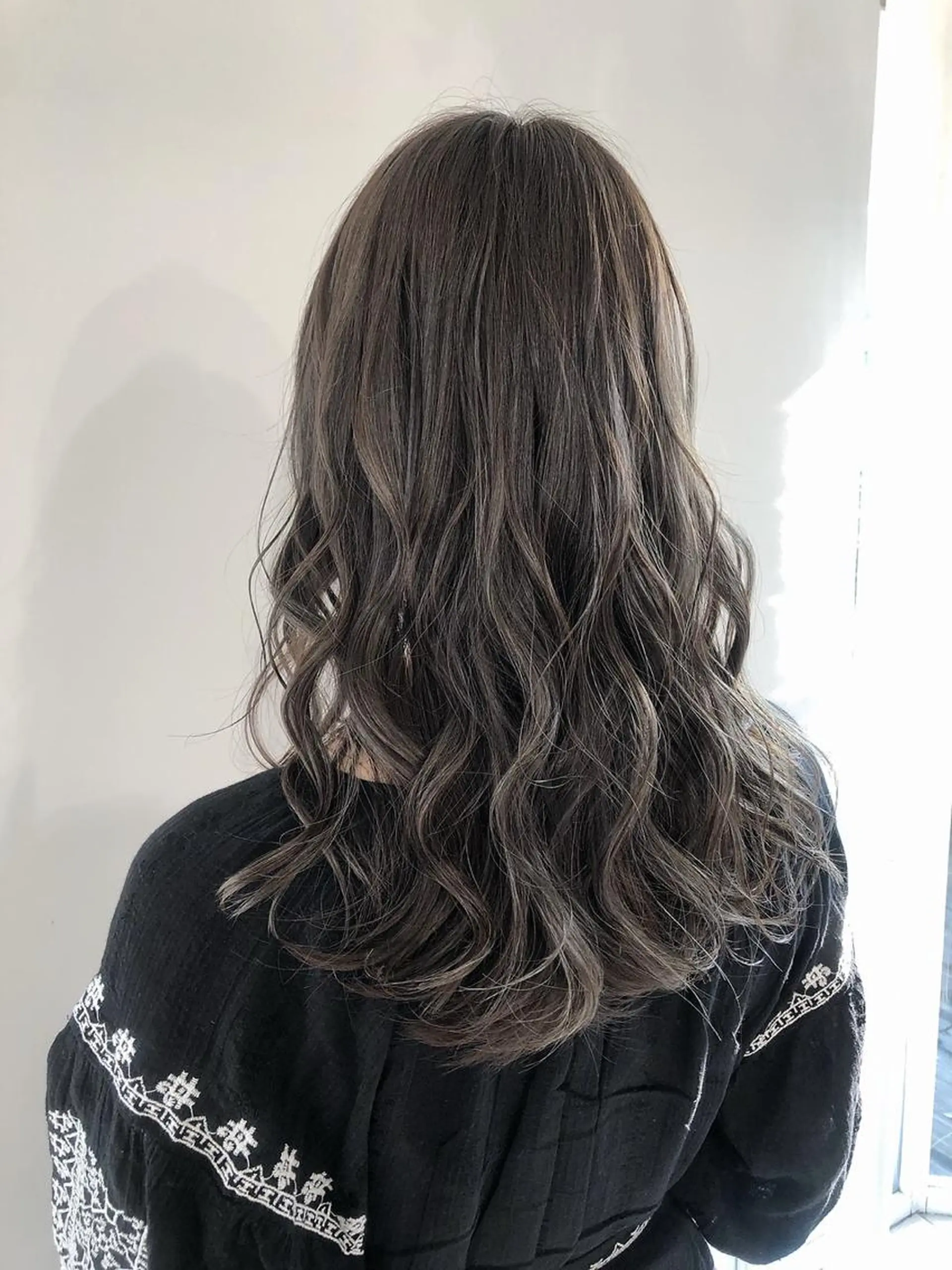 ロング カラー パーマ ヘアアレンジ メンズパーマの巨匠 鈴木純のヘアスタイル