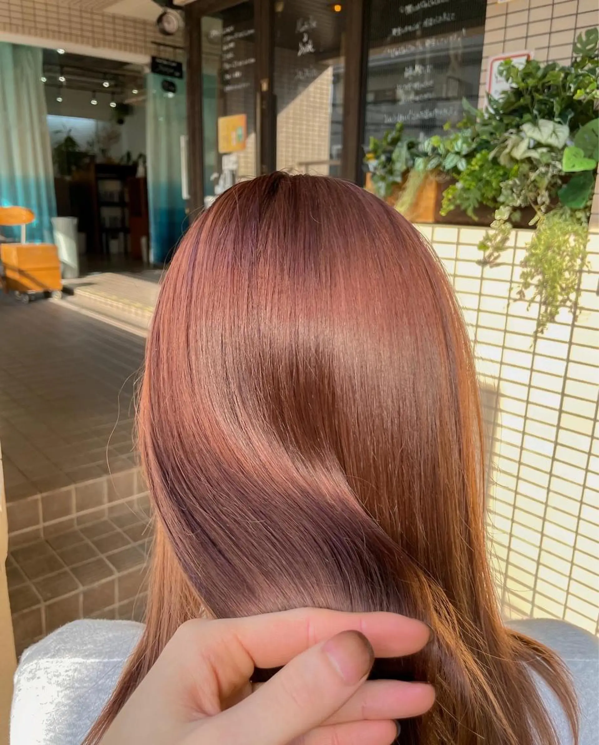 ロング 奥村 紘のヘアスタイル