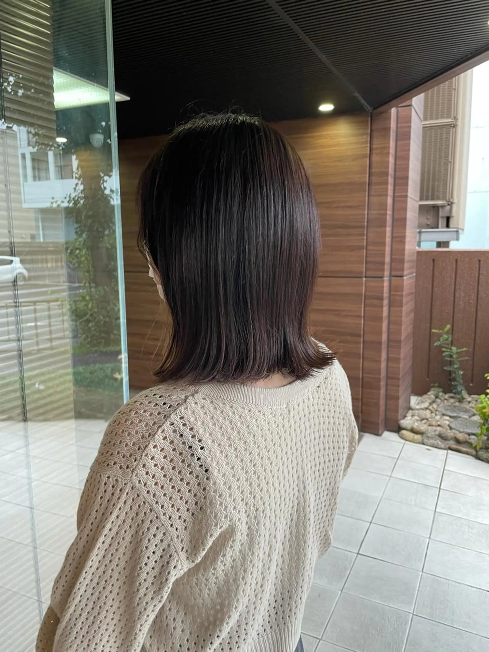 ミディアム カット ヘアカラー トリートメント ✨レイヤーお任せ✨ 林有里子のヘアスタイル