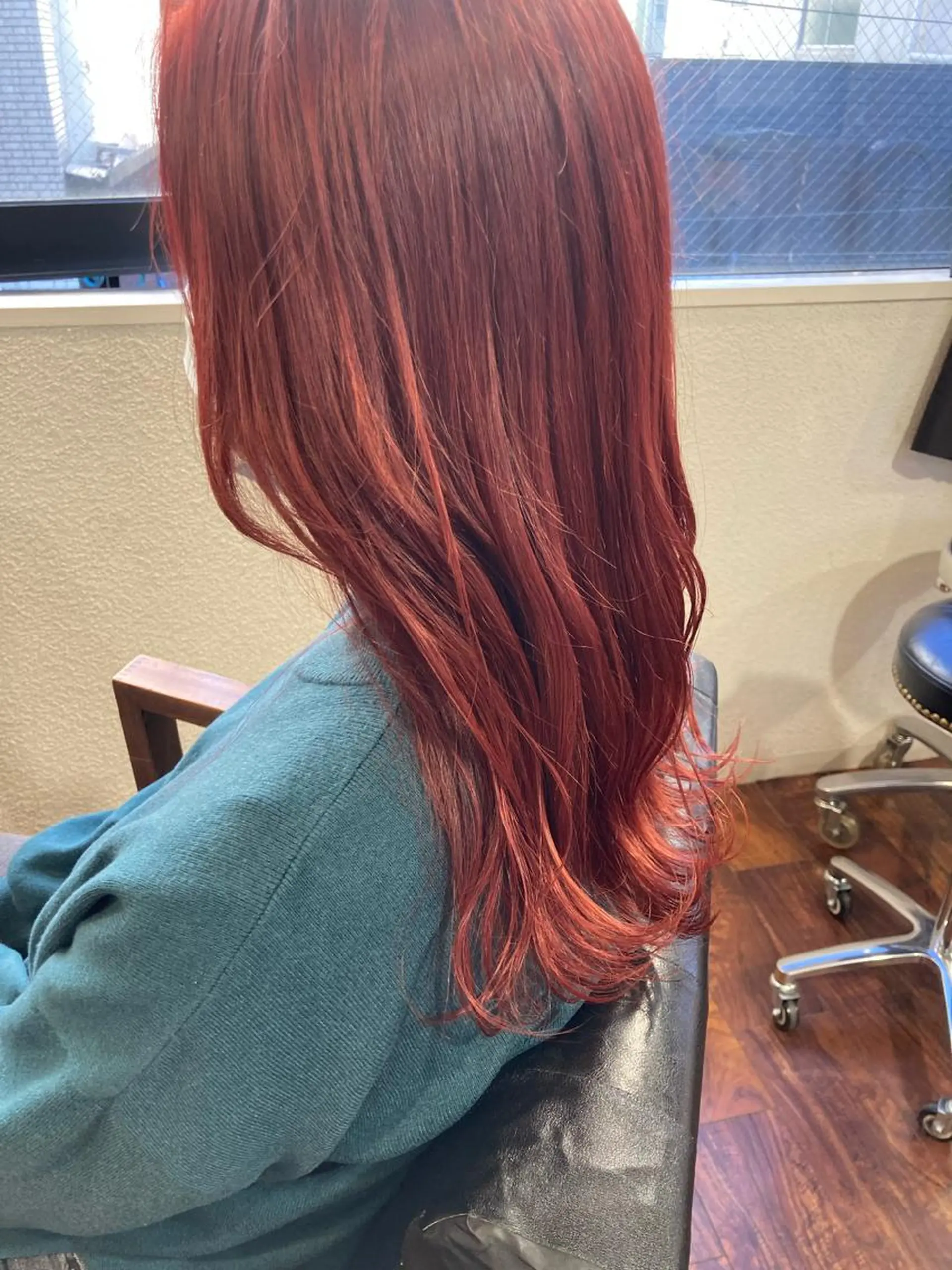 ロング カラー オレンジ 小木曽智美 /ボブ/ショートのヘアスタイル