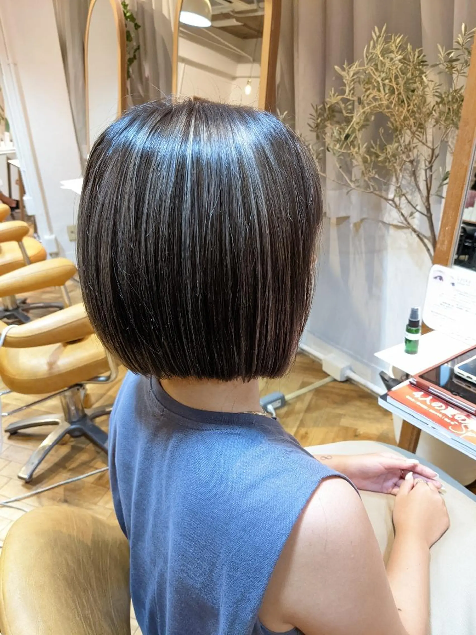 ショート ボブ カット ヘアカラー newi 天王寺　 masakoのヘアスタイル