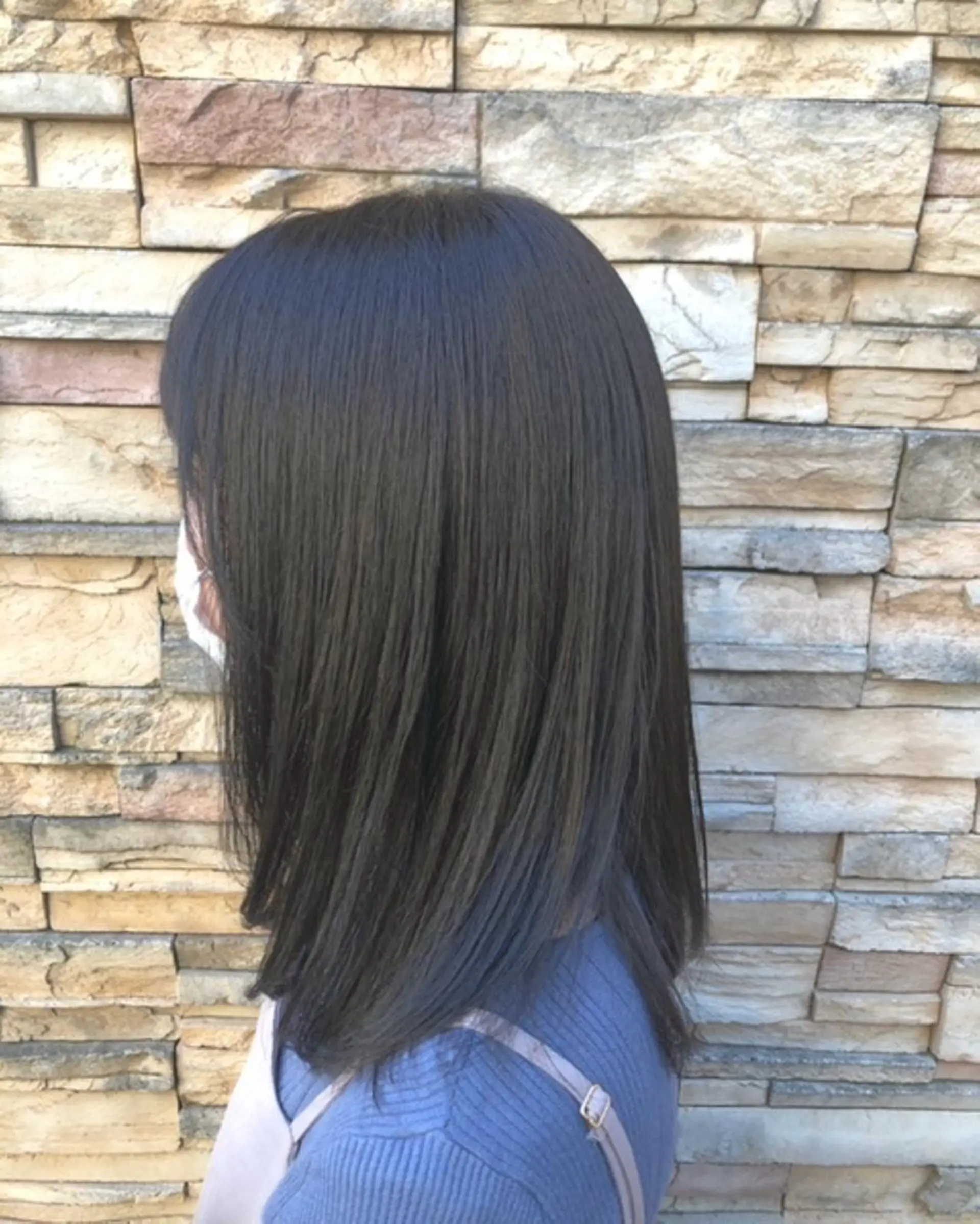 ミディアム カラー 透明感カラー グレージュ 東中野🥇美容室 FLOW東中野店のヘアスタイル