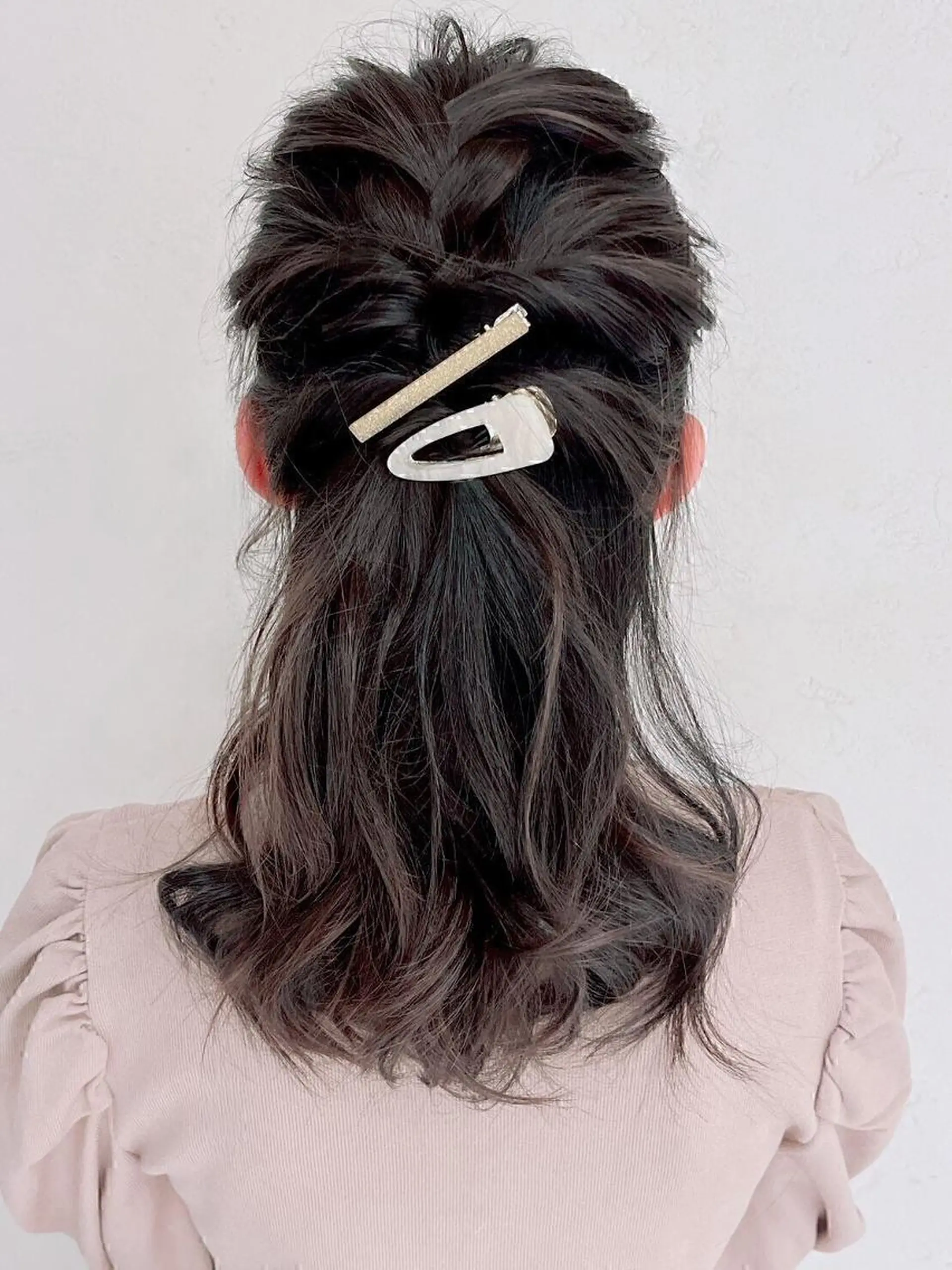 ミディアム ヘアアレンジ 🌿アロマヘアルーム 新宿店✂︎のヘアスタイル