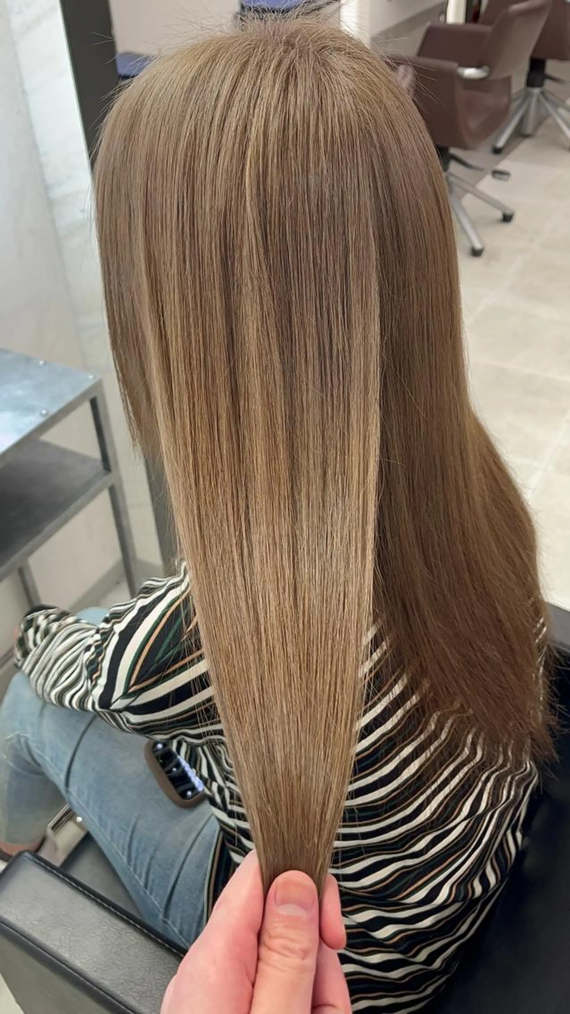 カラー dao/ミルクティー /ブラウン/ブロンドのヘアスタイル