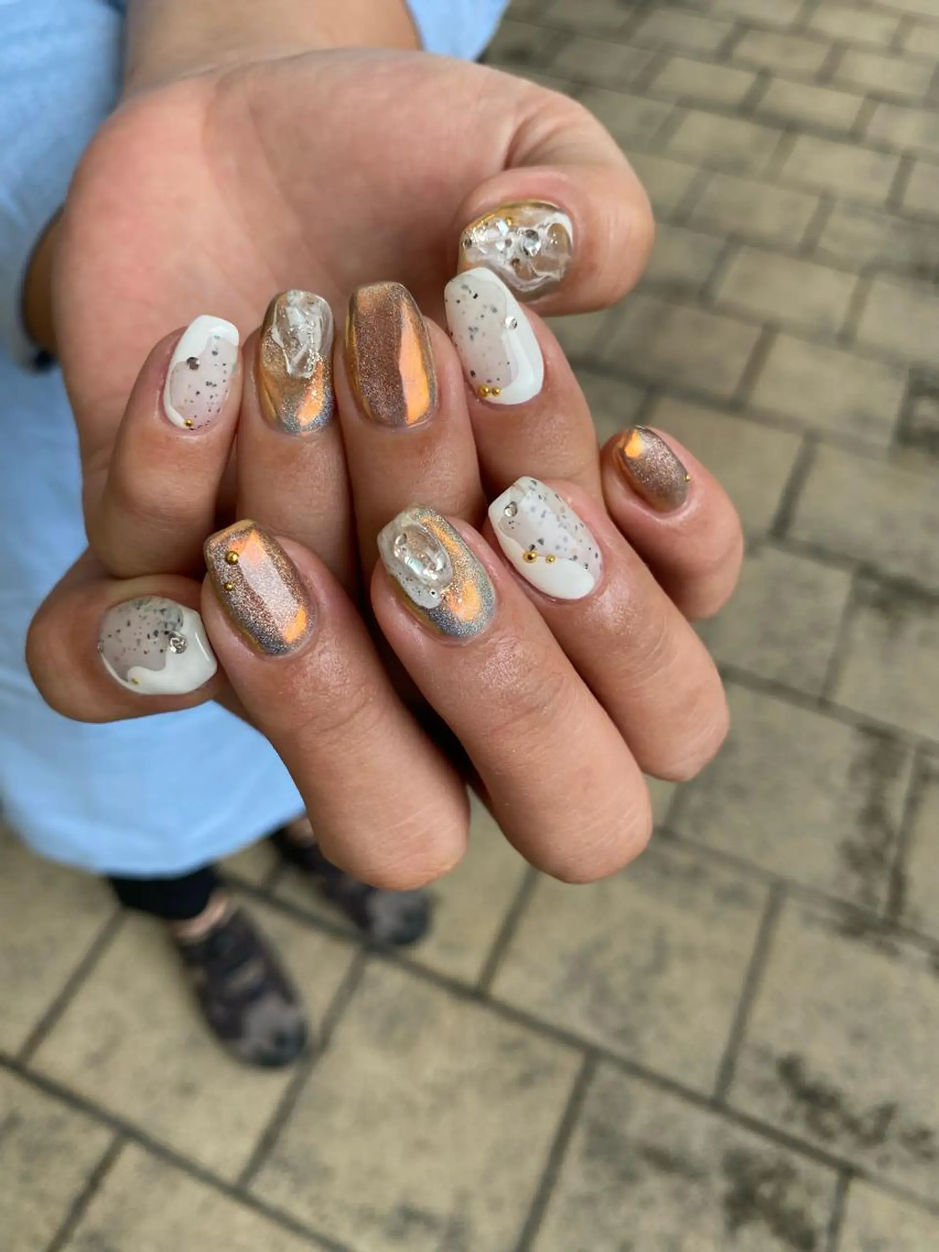 ネイル ハンドネイル nailsalon ∞ ﾐｶﾅﾙ ∞のネイルデザイン