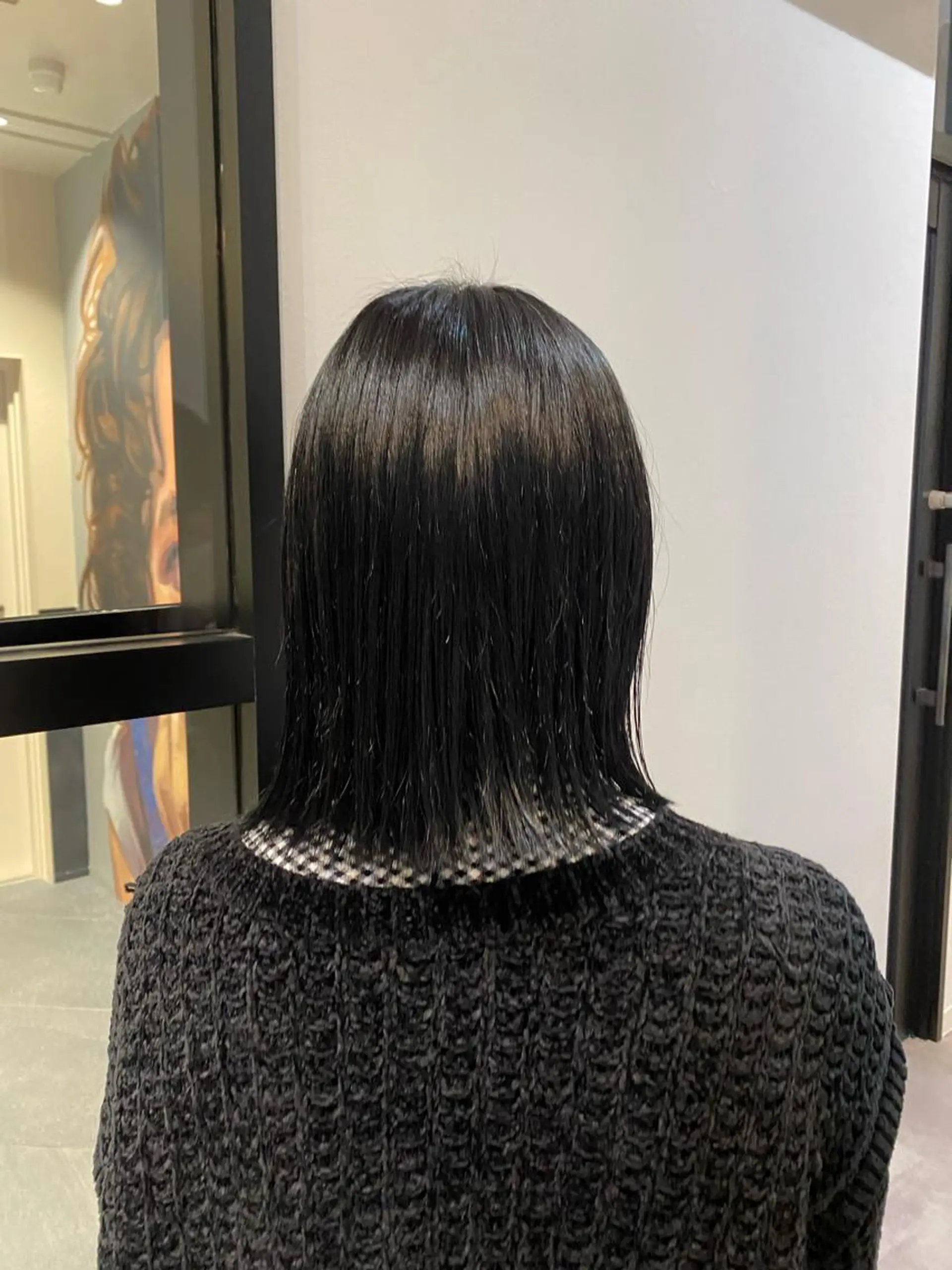 ショート カラー 切りっぱなしボブ バレイヤージュ ブリーチ ケアブリーチ ダブルカラー 大人かわいい×艶髪 🤍塩川のヘアスタイル