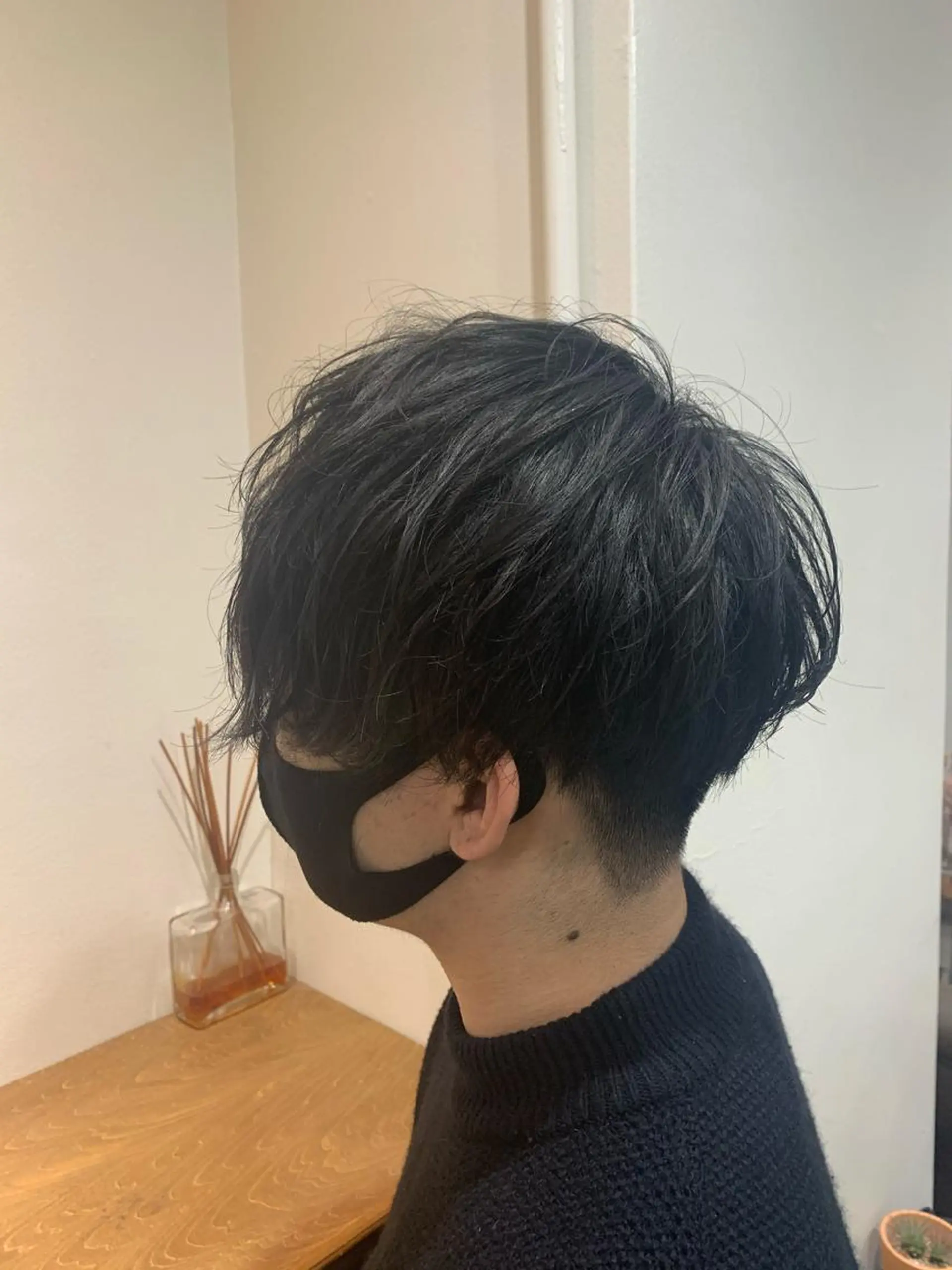 ショート カラー メンズ ハイトーン/レイヤー 💜Akaneのヘアスタイル