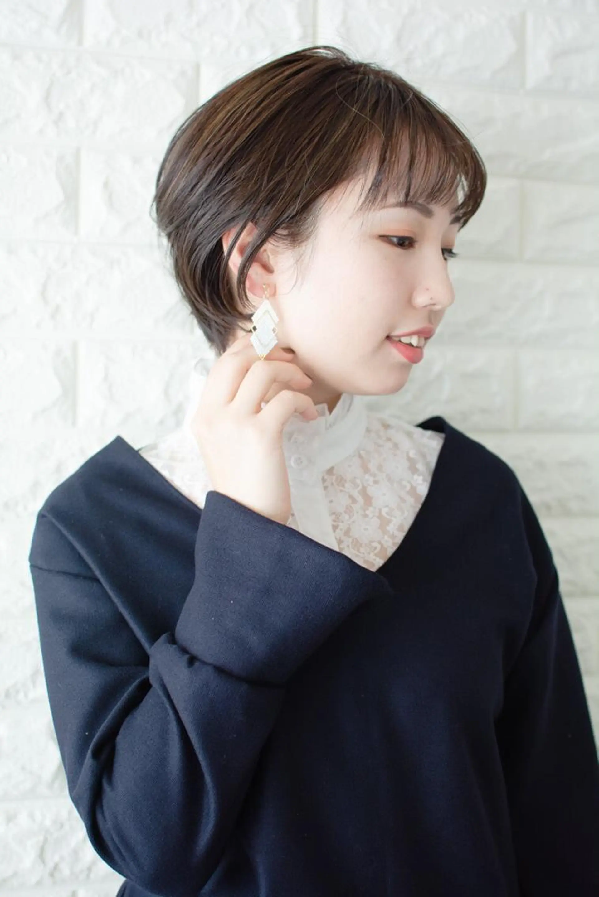 ショート カラー ショートボブ ベージュカラー ブルーカラー ブルージュ グレージュ カット ヘアカラー トリートメント 斉藤 正敏のその他イメージ